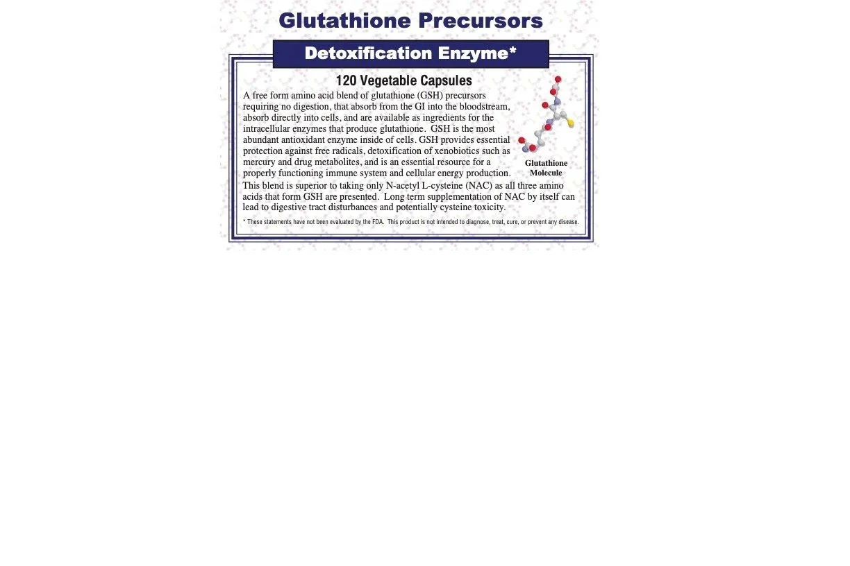 what amino acids make up glutathione Glutathione - The Amazing Detoxification Molecule You Might Not Know