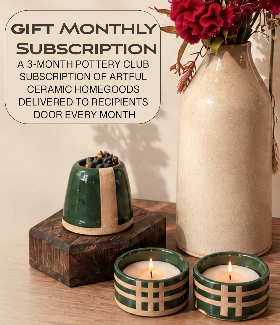 MoonKissed Monthly - Gifted 3-Month Pottery Club Subscription