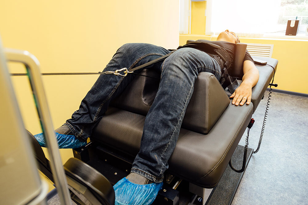   “Spine Decompression Table really helped me with my lower disc pain and neck.”  — Patient   Come visit  