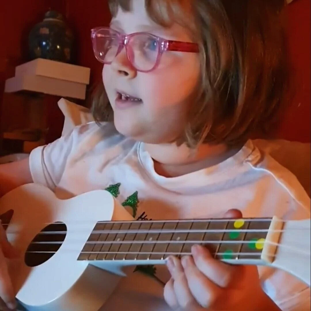 Naoami playing along