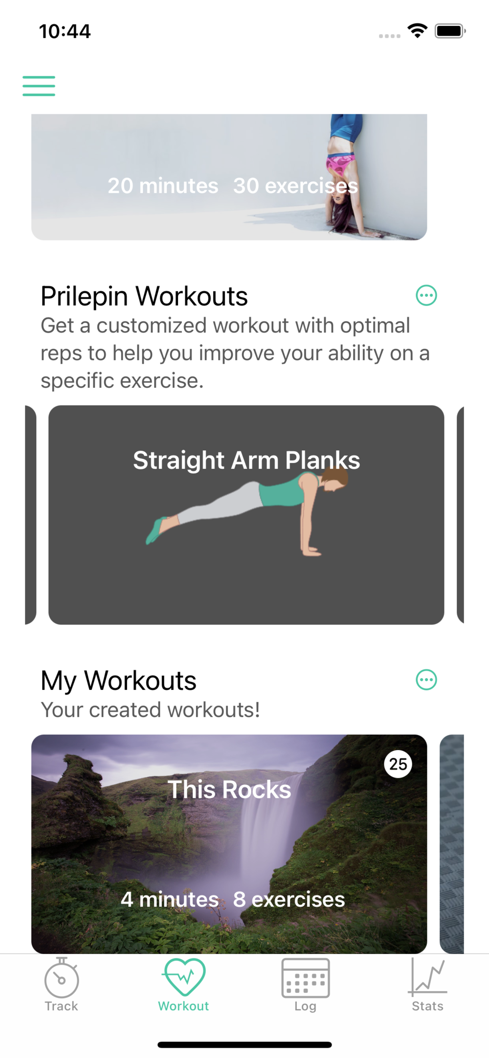 Prilepin Workouts