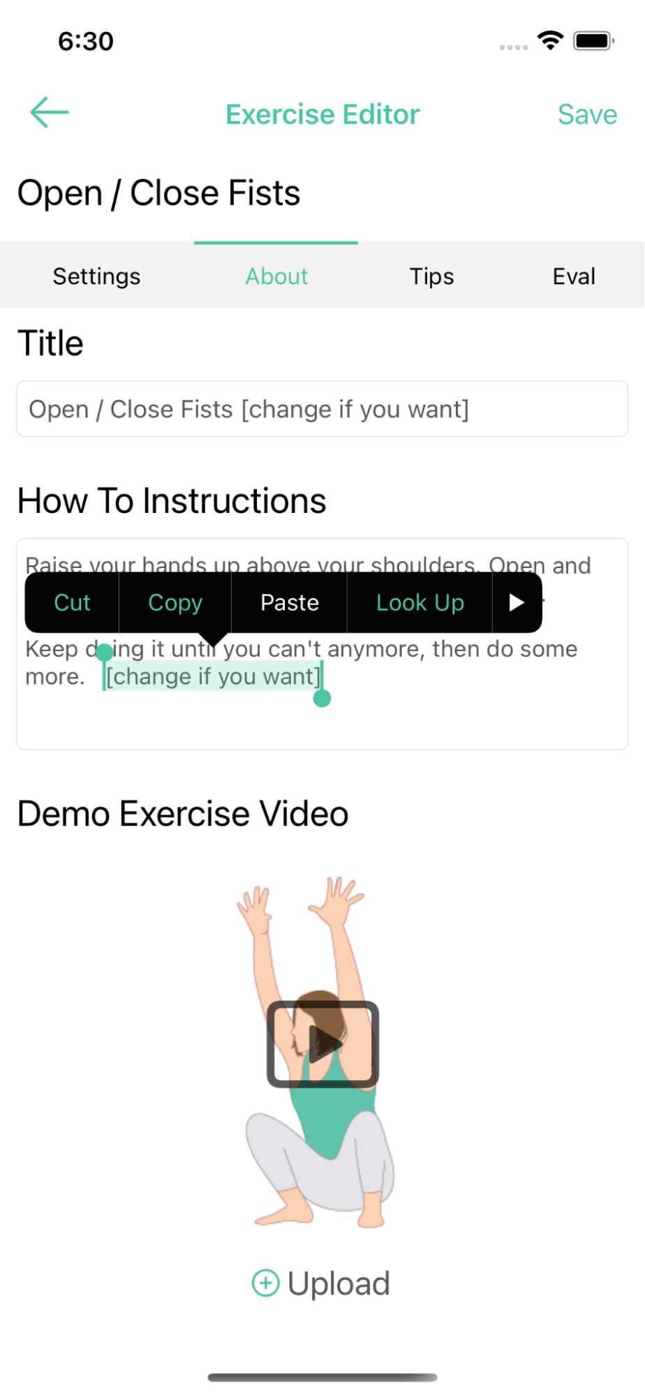 Update title or how-to instructions