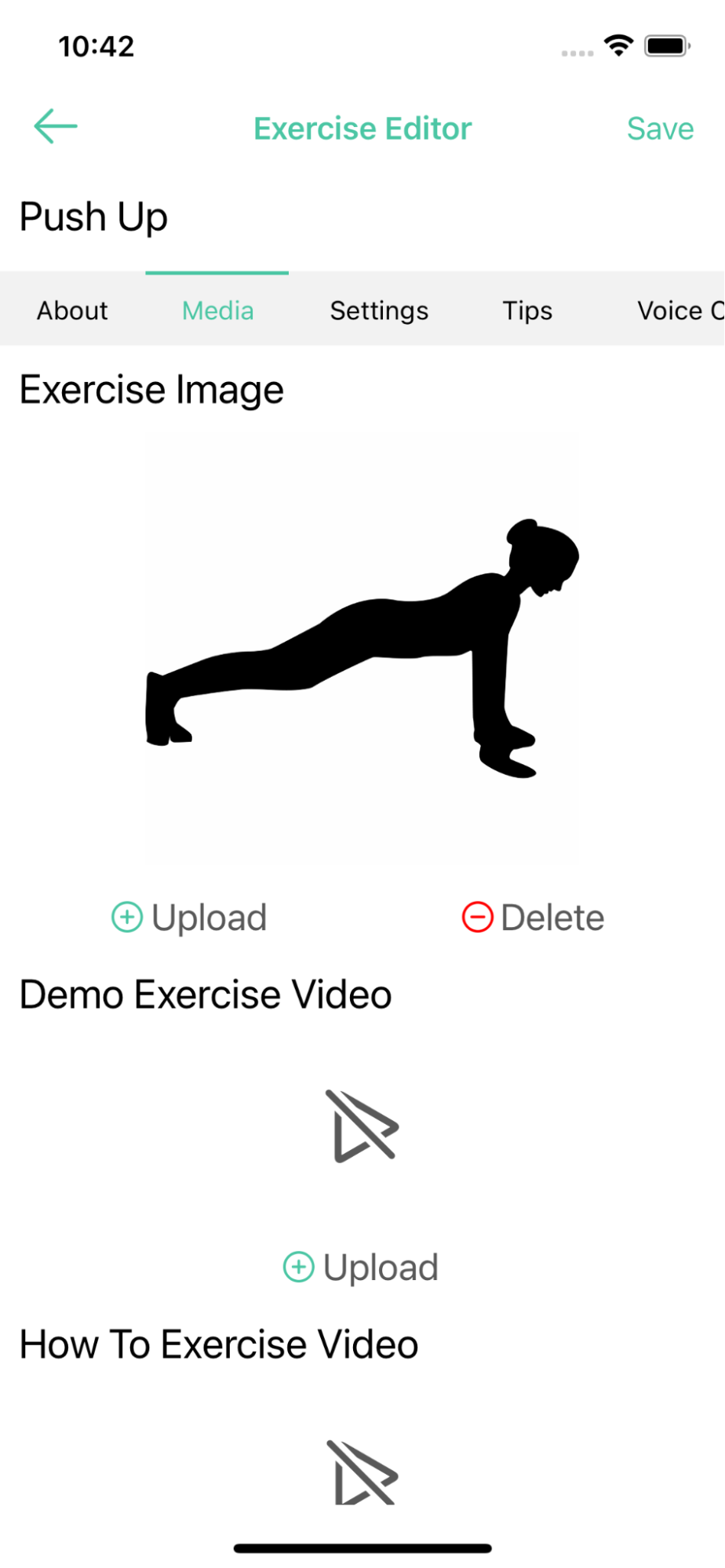 How you can upload your own image for your exercise