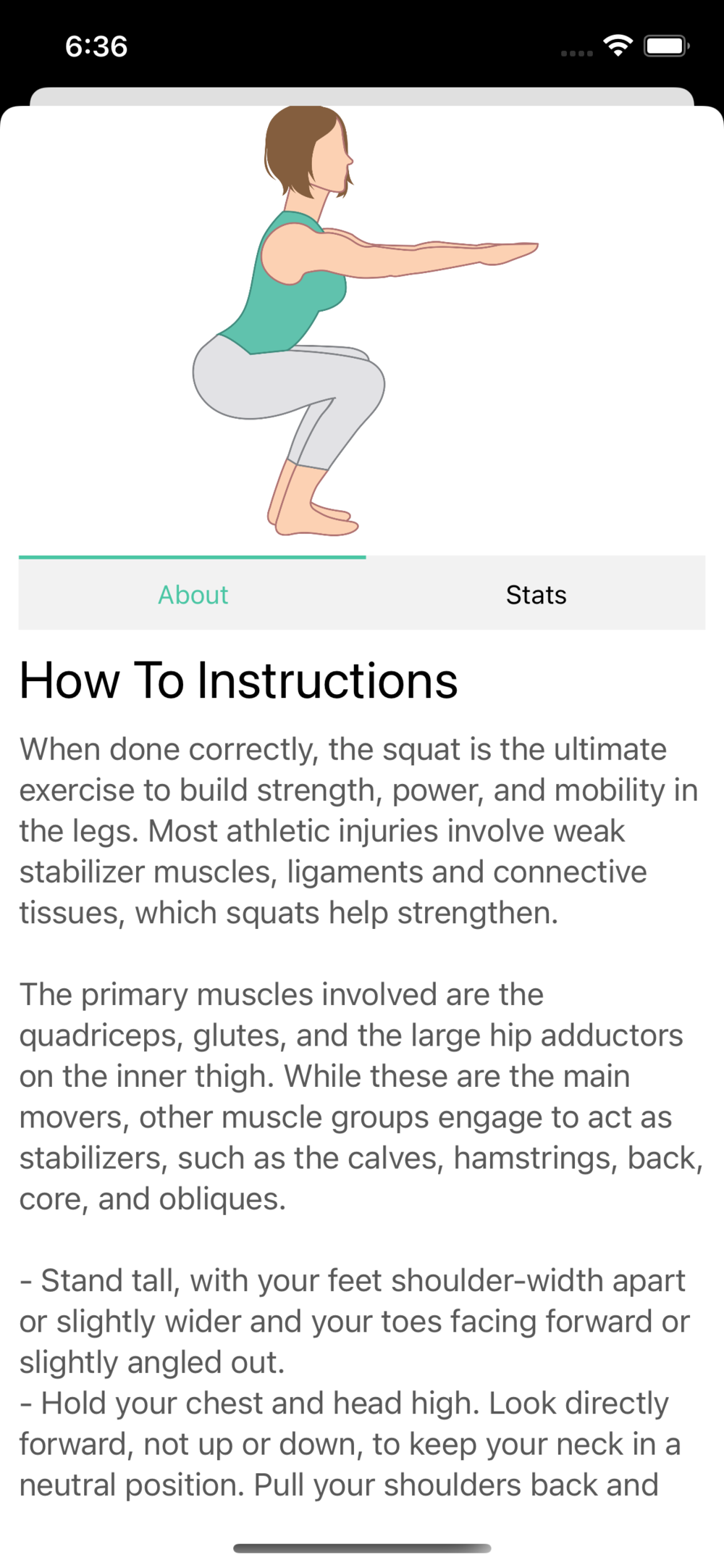 Detailed How To Instructions to do each exercise in the right form
