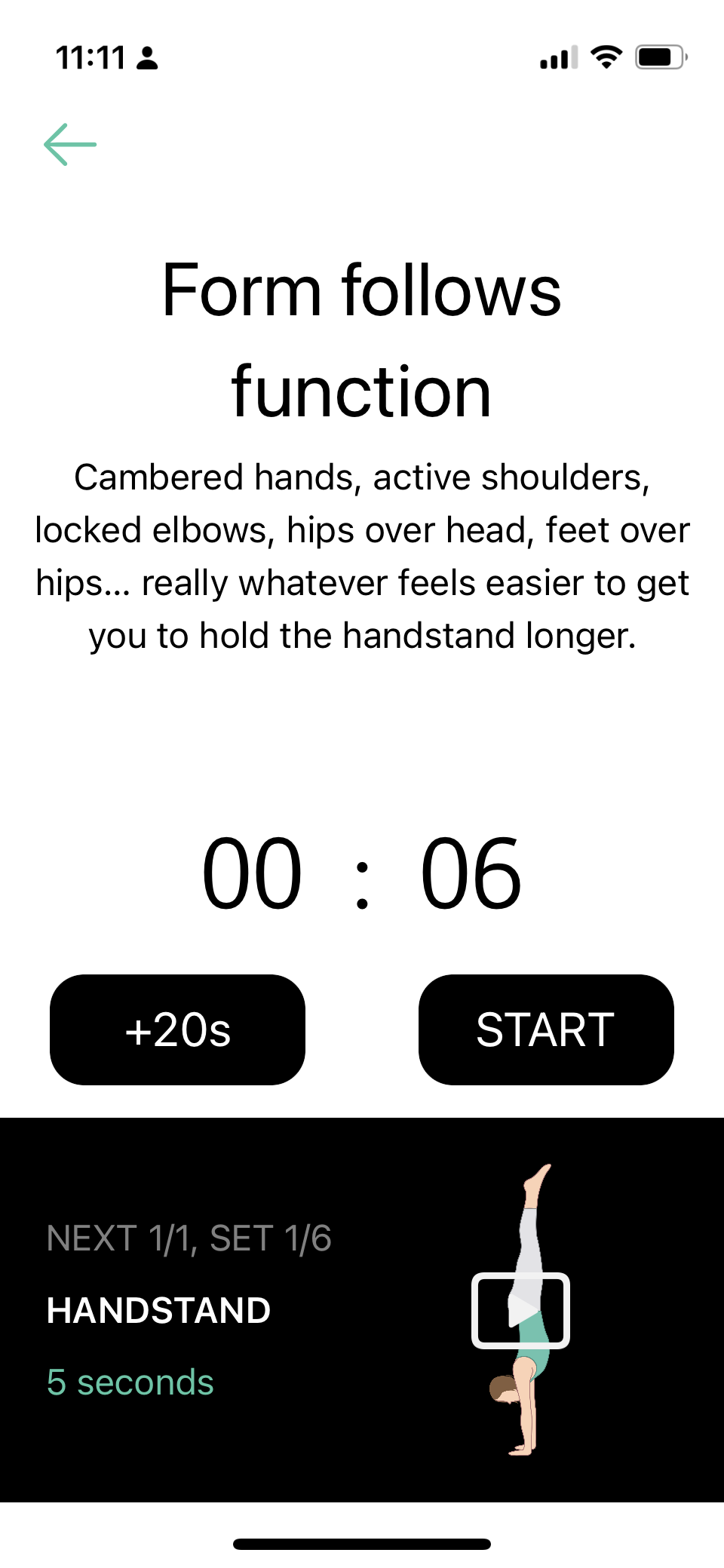 Generated Prilepin Workout