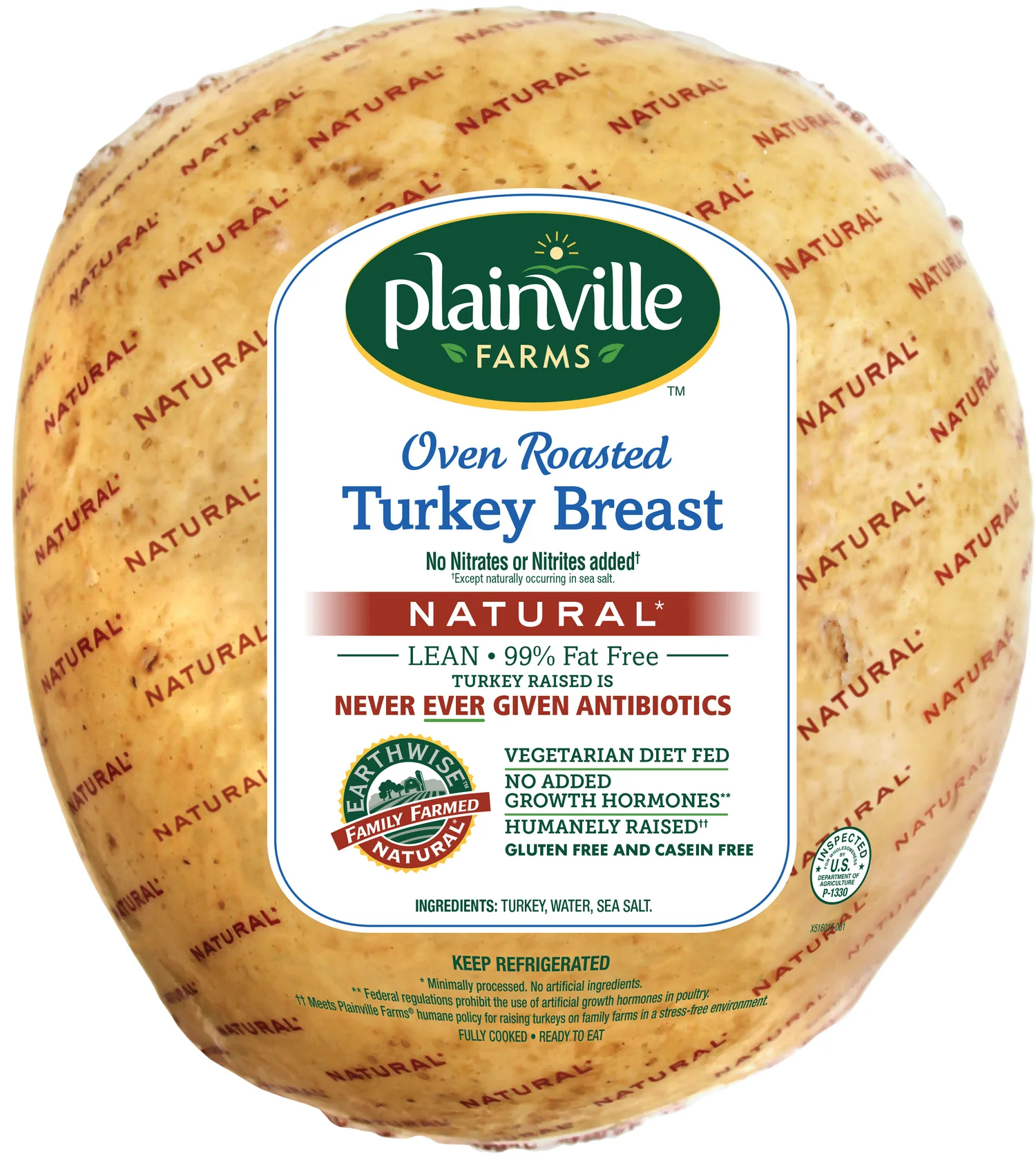 Natural Oven Roasted Turkey Breast Bulk PLAINVILLE FARMS natural-oven-roasted-turkey-breast-bulk-plainville-farms