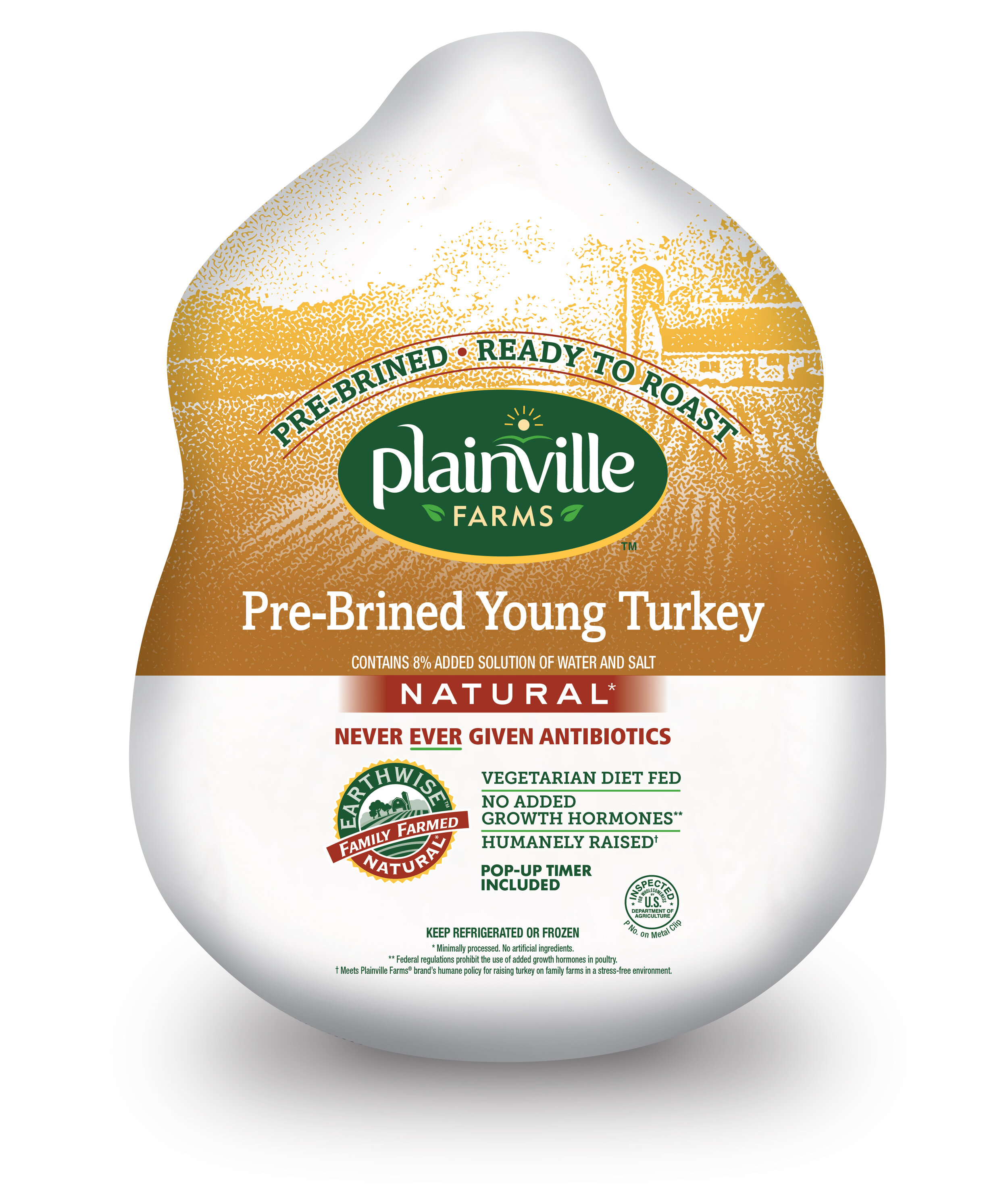 Pre-brined Young Turkey