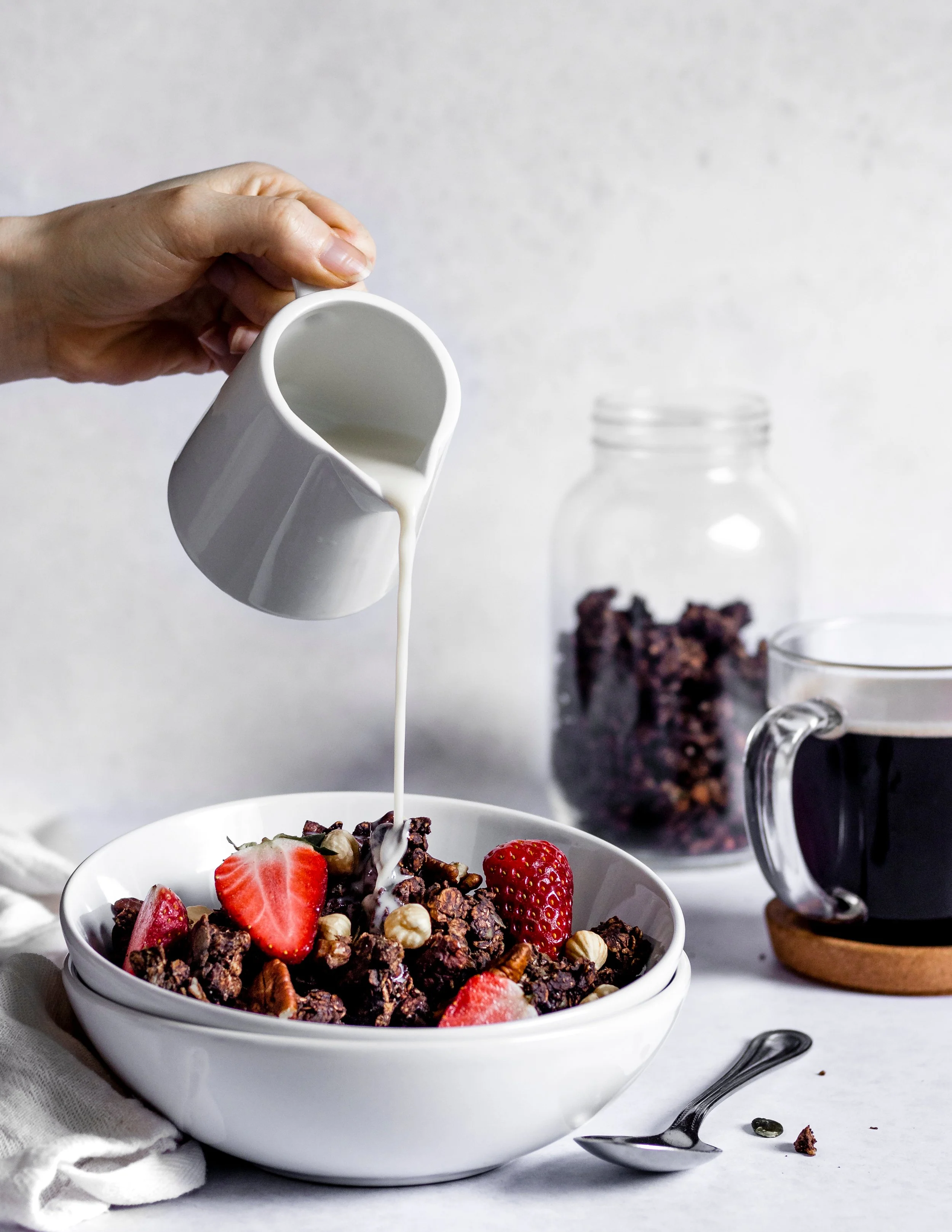 Chocolate Hazelnut Granola