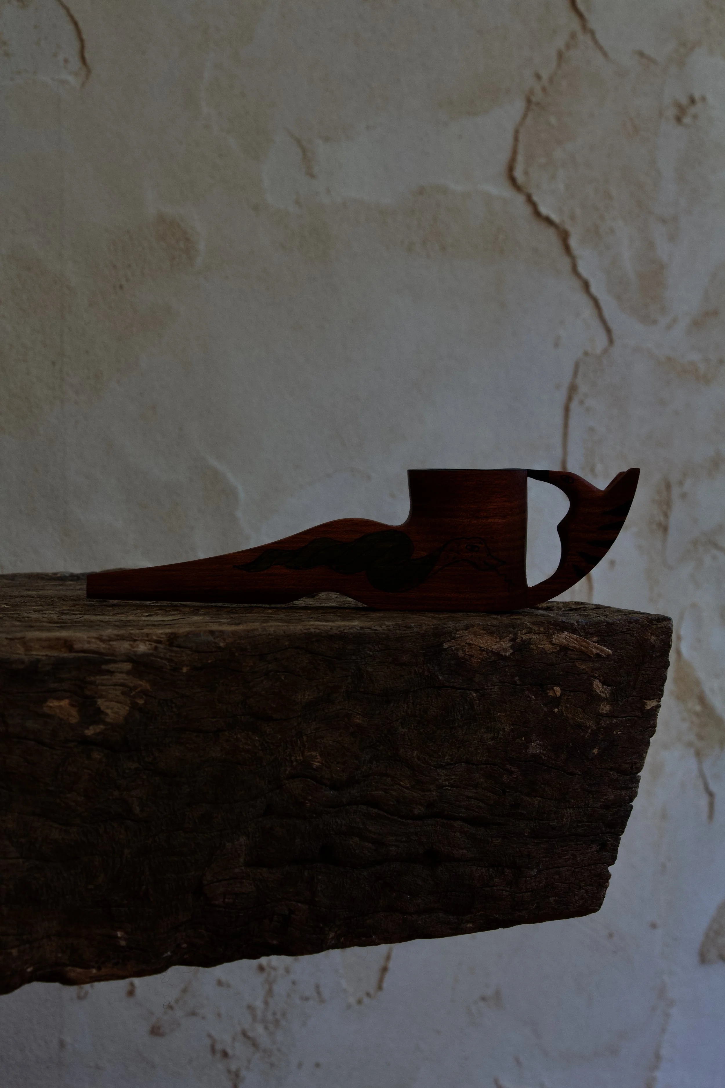 Sacred Shipibo - Hummingbird - Wood Pipe