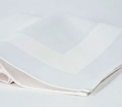 Satin Band DamaskA beautifully elegant addition to a table.A minimalist design.