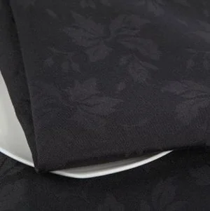 Feather Leaf Caress- BlackA perfect choice for the formal occasion. Its leafy pattern has made this elegant fabric today’s choice among function managers.