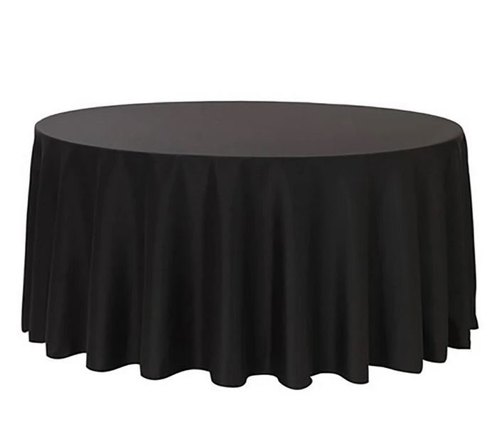 Black round tablecloth.JPG