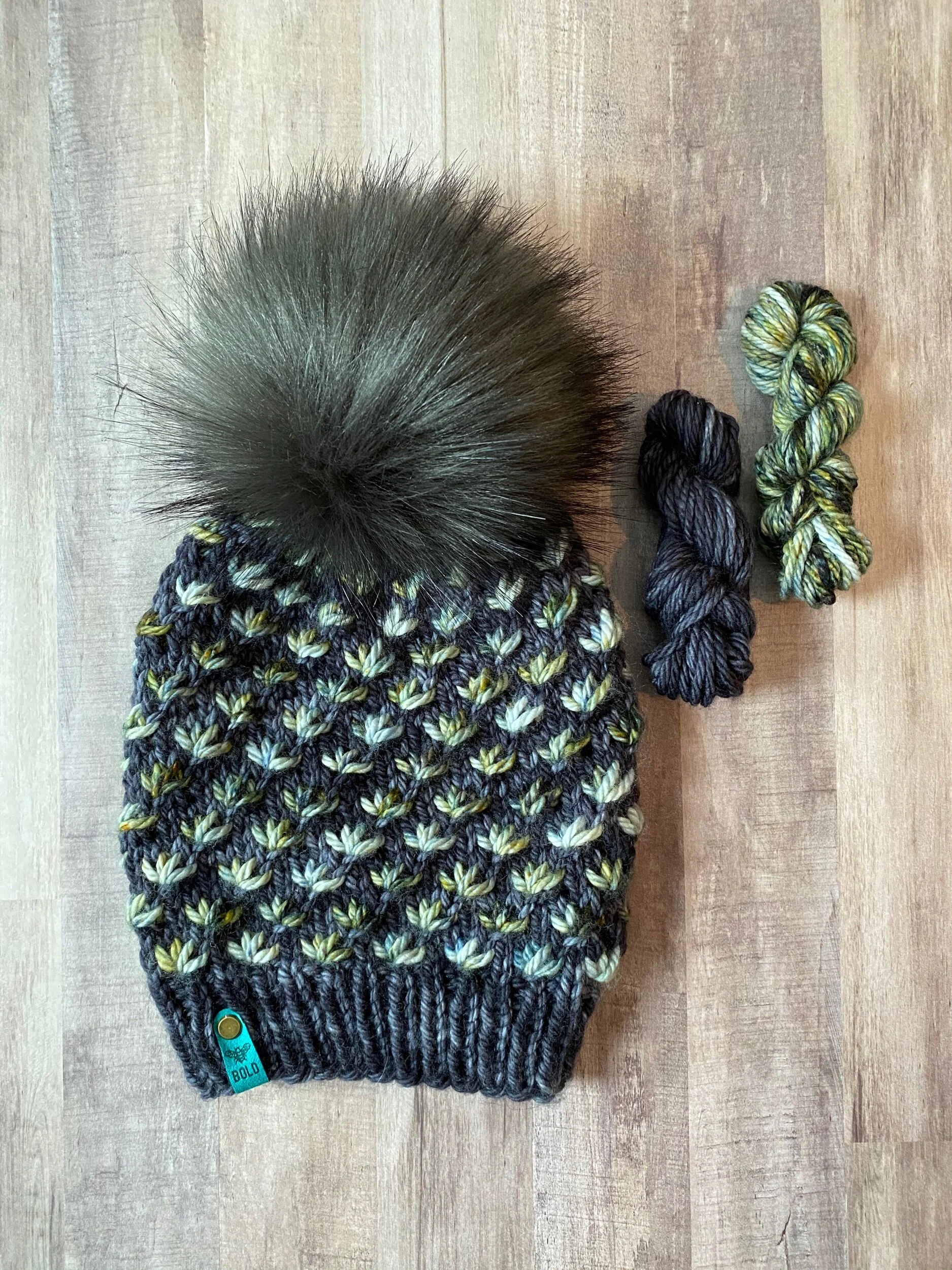 Lotus Flower Beanie Pattern — B KNITS