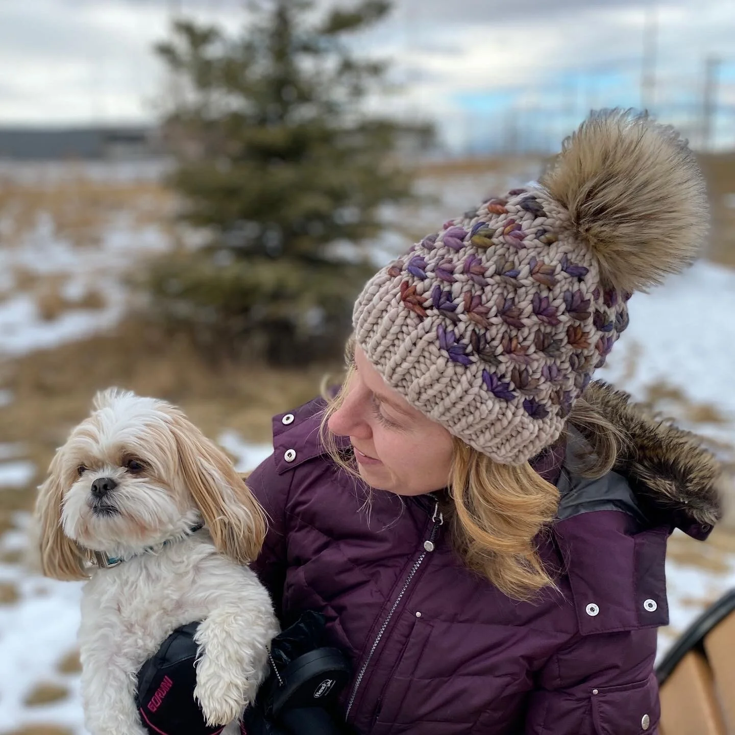 Lotus Flower Beanie Pattern — B KNITS