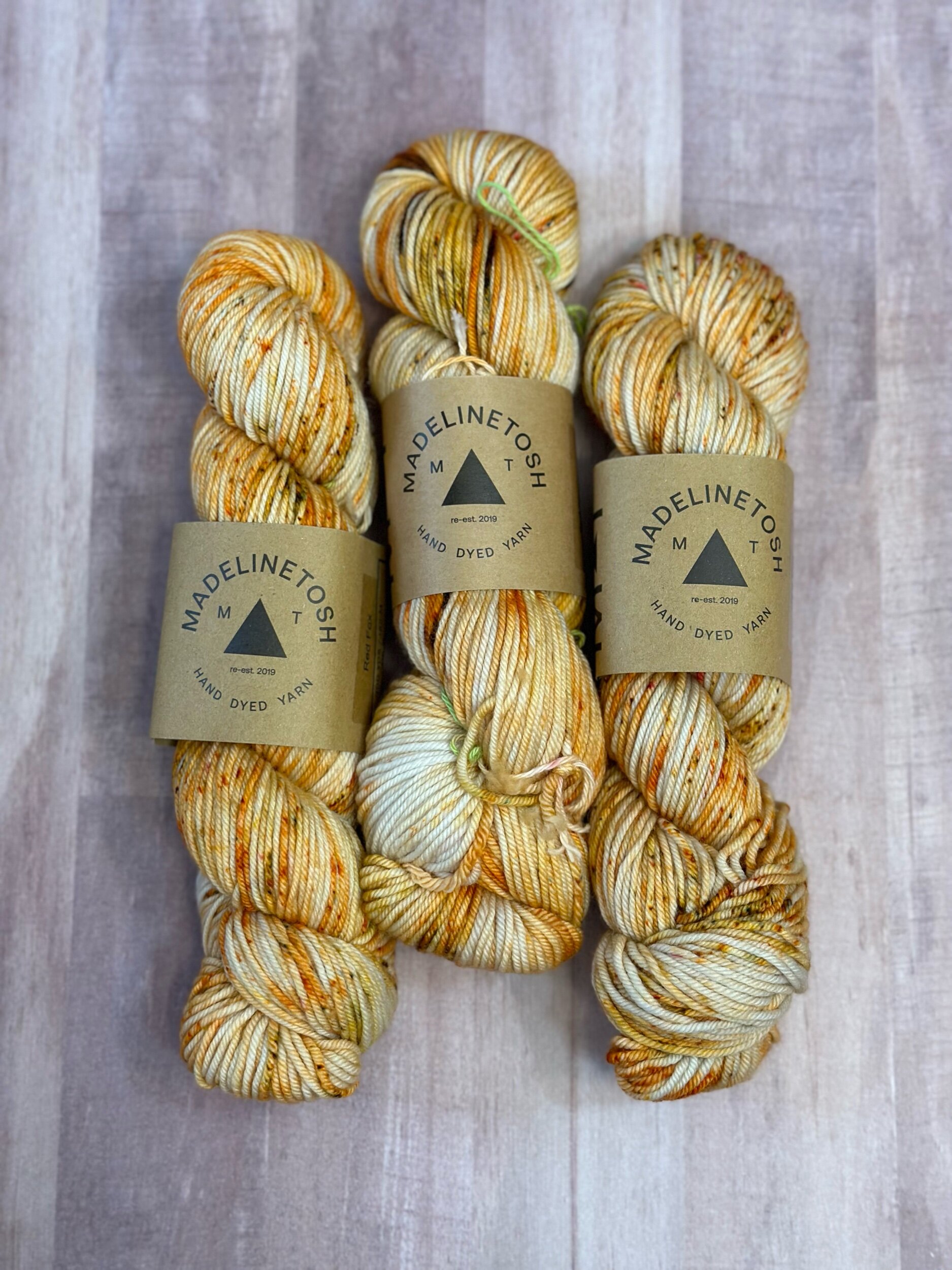 Madelinetosh Tosh Vintage Yarn - Red Fox