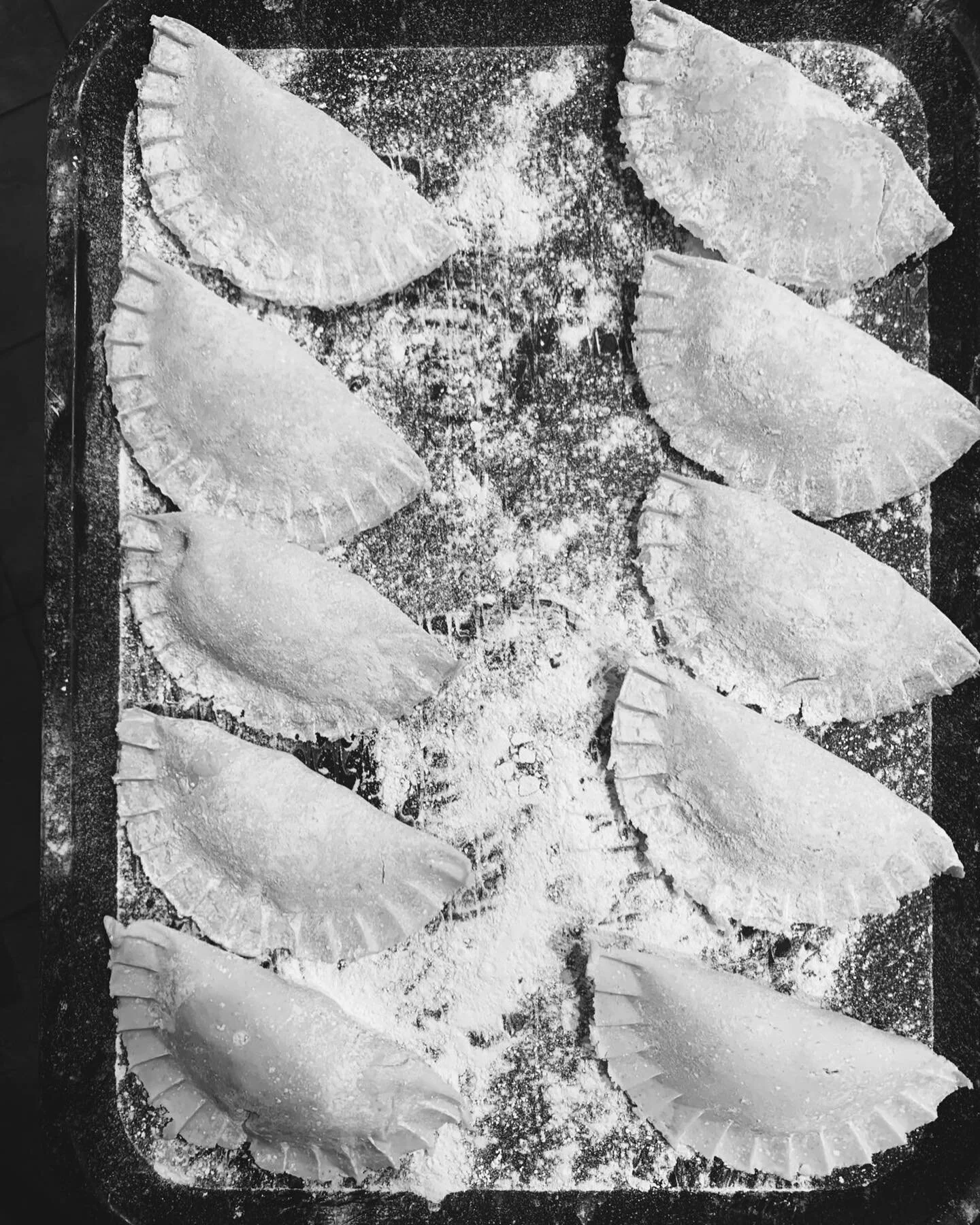 Portuguese chicken &amp; queso fresco empanadas. Gluten free and delicious.