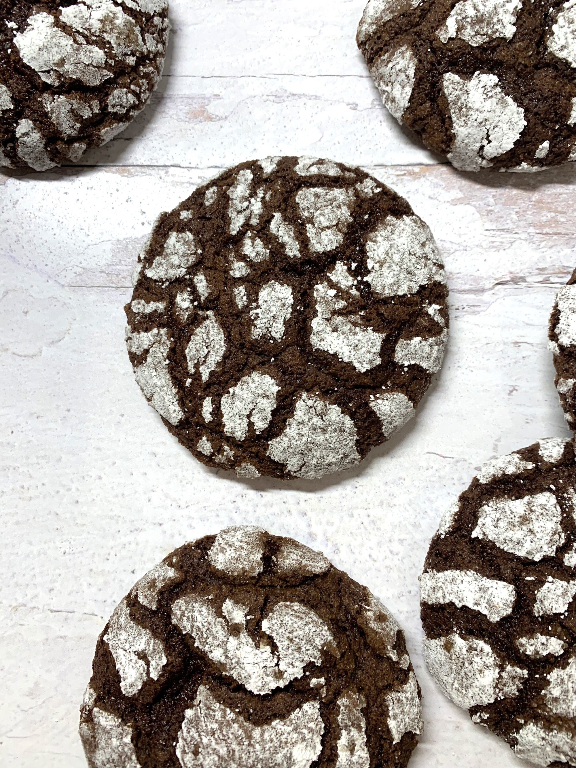 Chocolate Crinkle Cookies