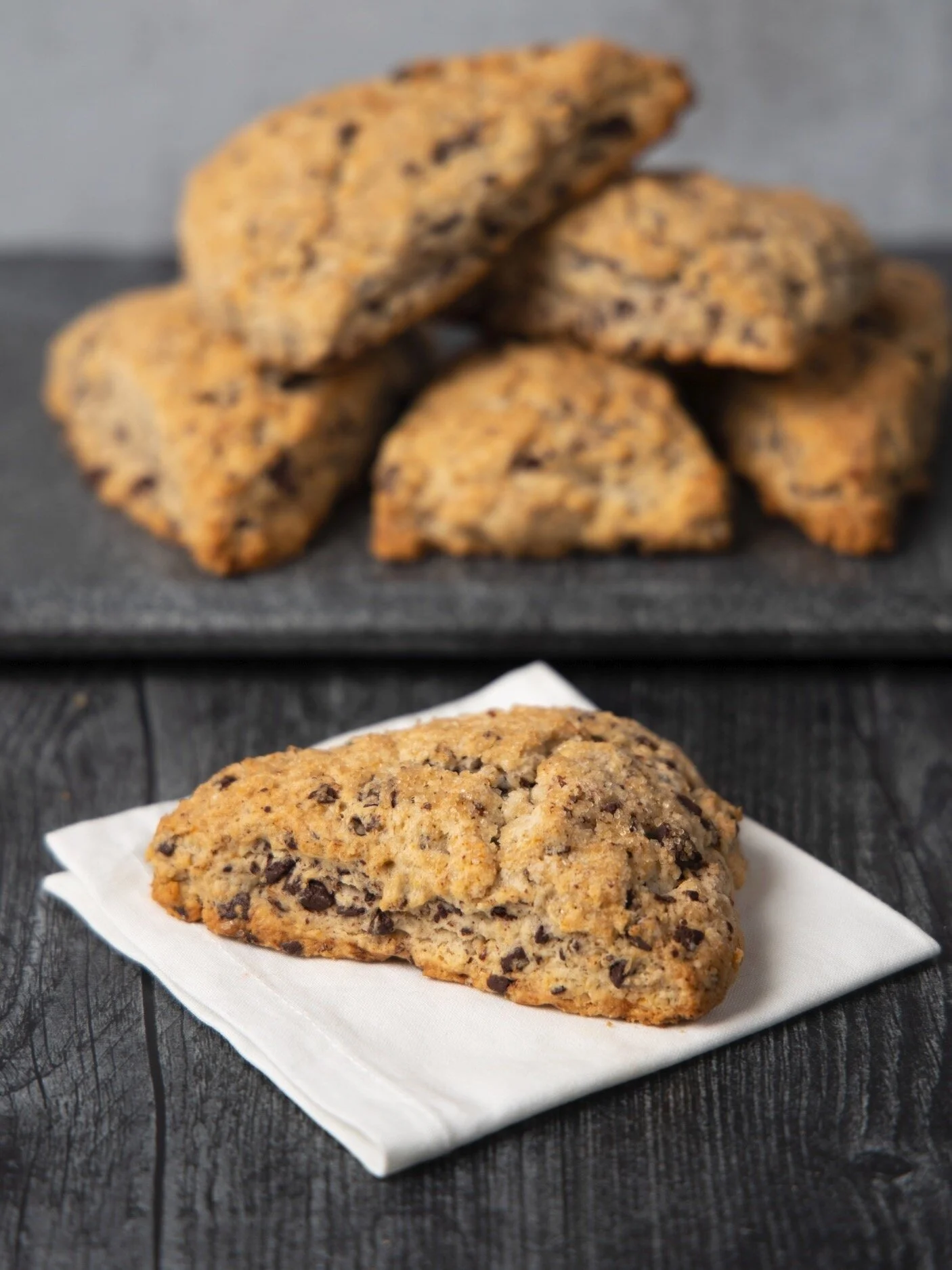 Chocolate Banana Scones