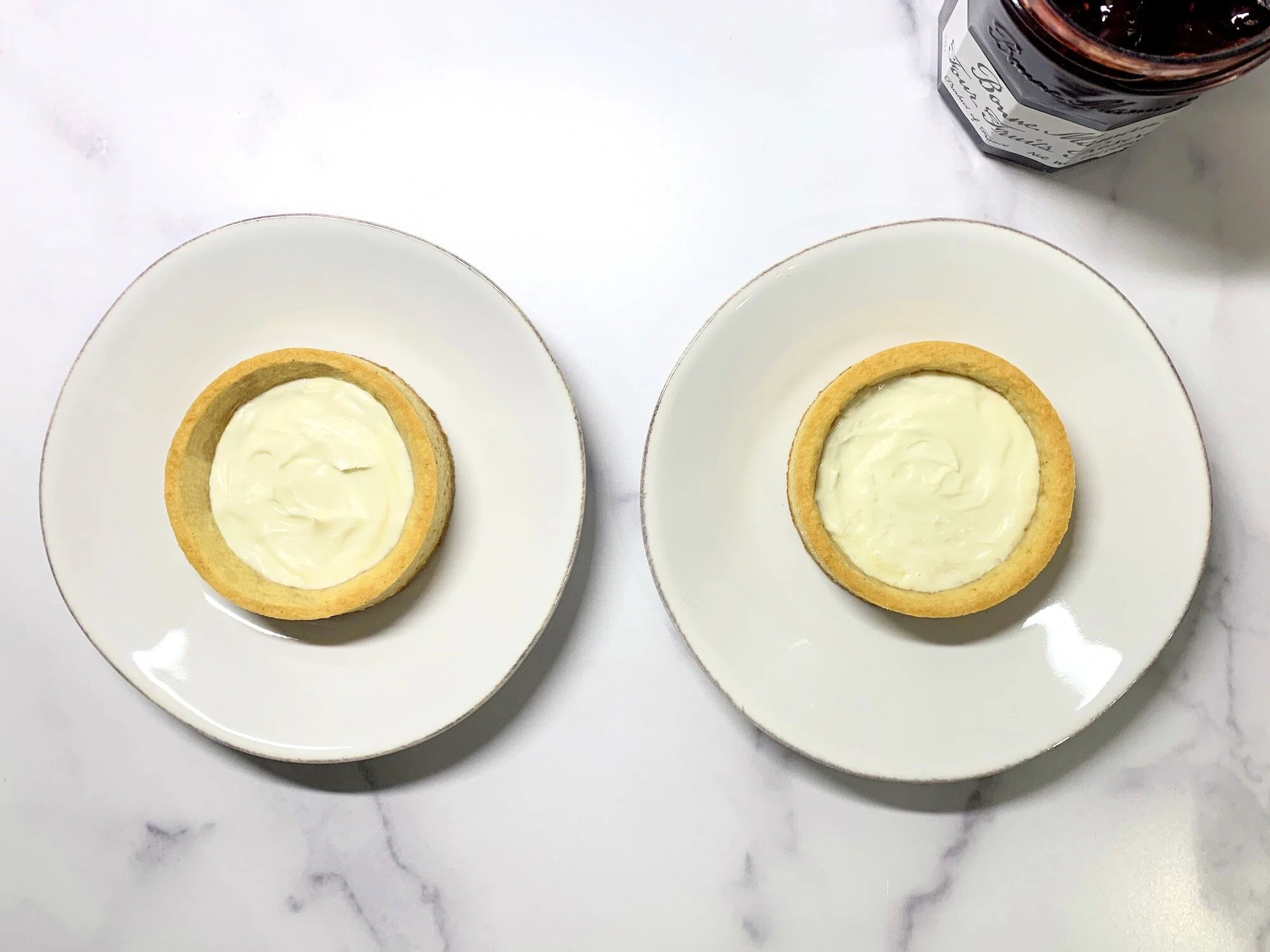 With marscapone filling.