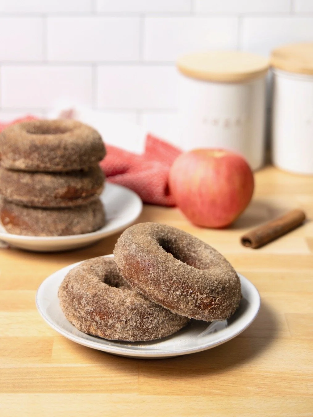 Baked Apple Cider Doughnuts