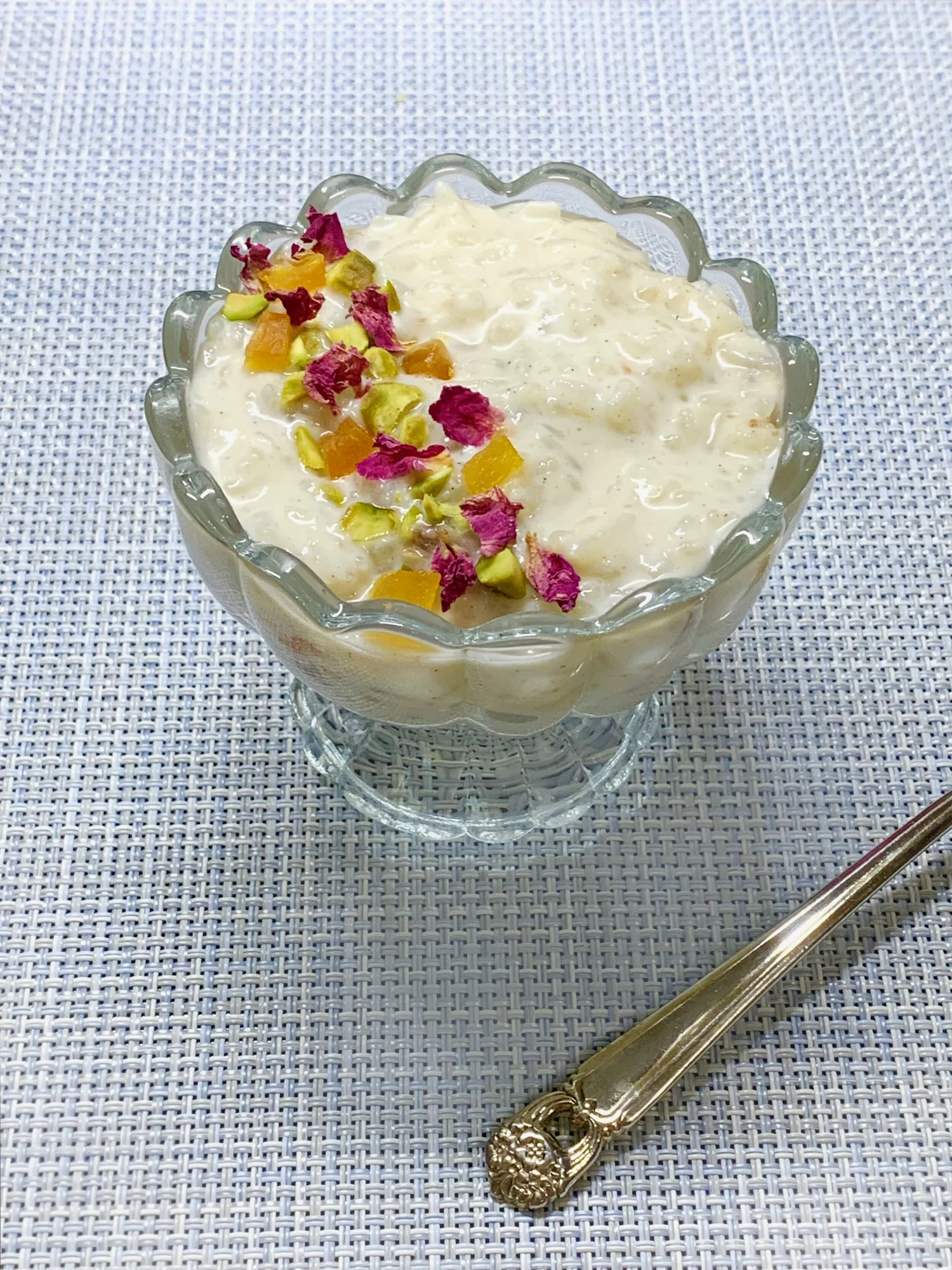 Coconut Cardamom Rice Pudding with Apricots and Dates — TBLSPOON