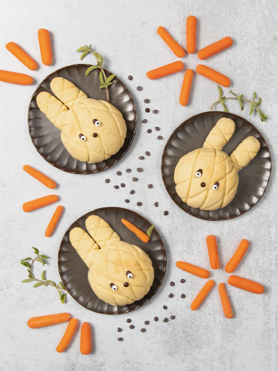 Bunny Pineapple Buns