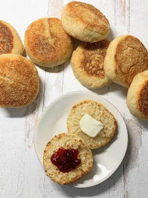 Homemade English Muffins — TBLSPOON