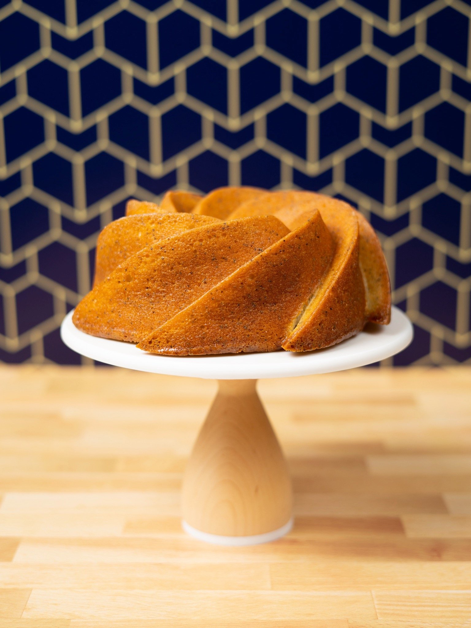 Poppy Seed Almond Cake