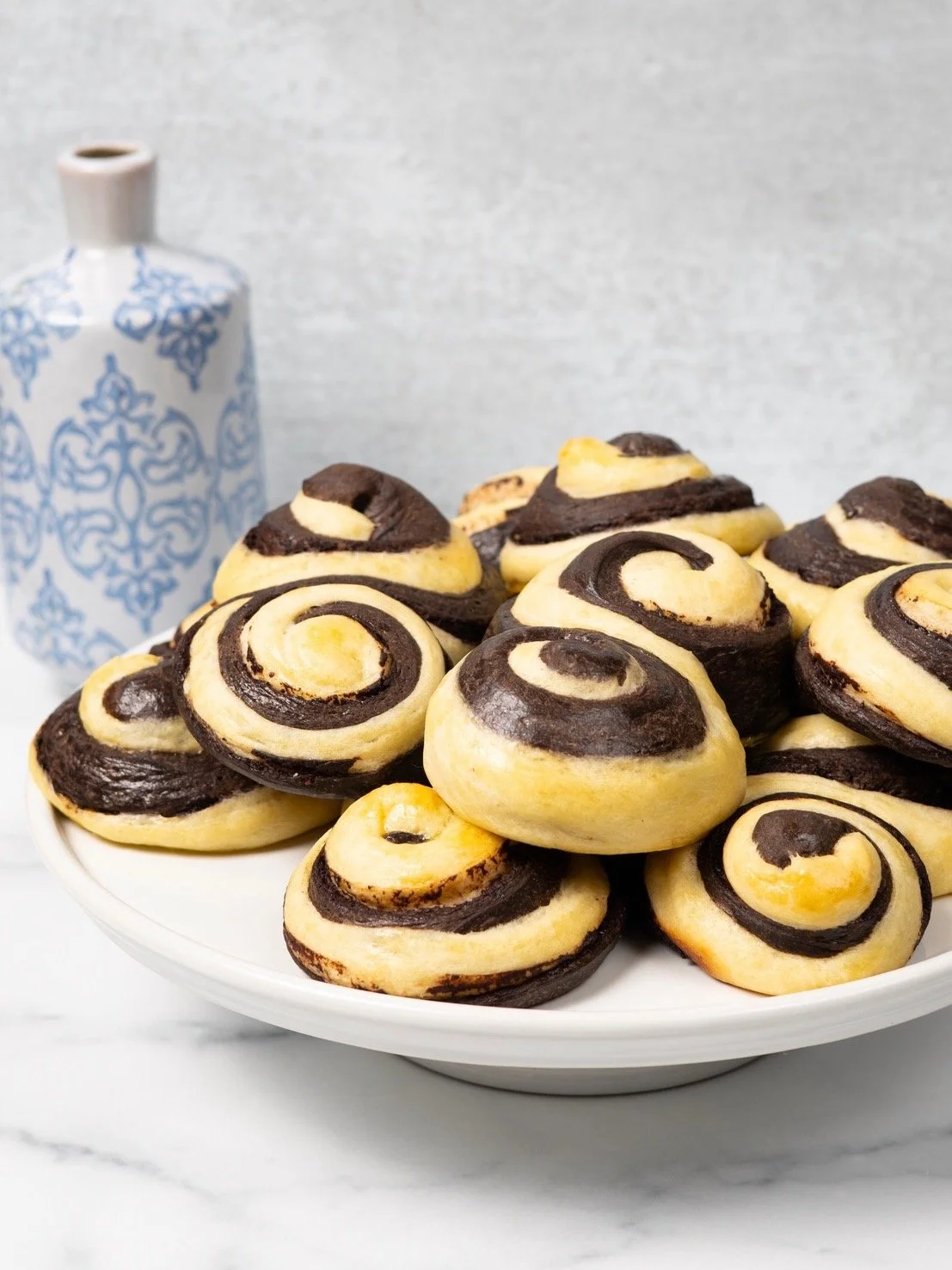 Chocolate Brioche Buns