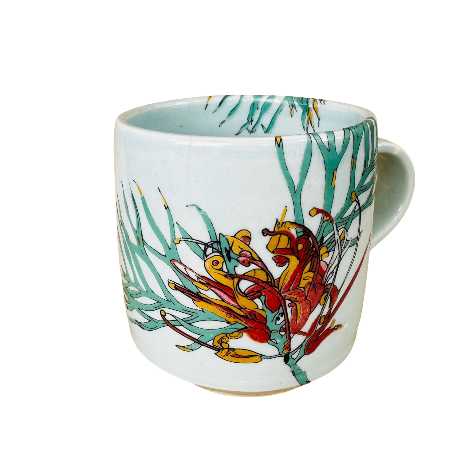 Grevillia Superb mug in Blue Glaze