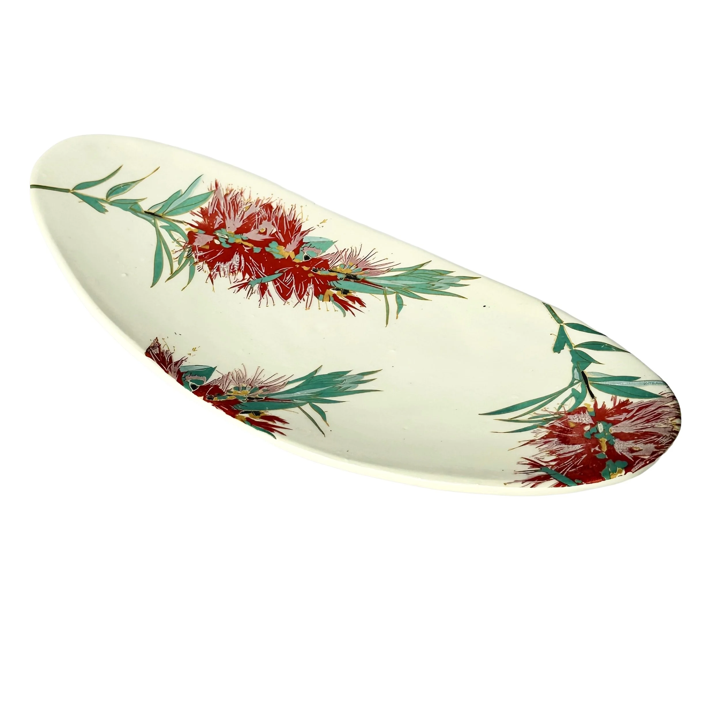 Bottlebrush Long Platter