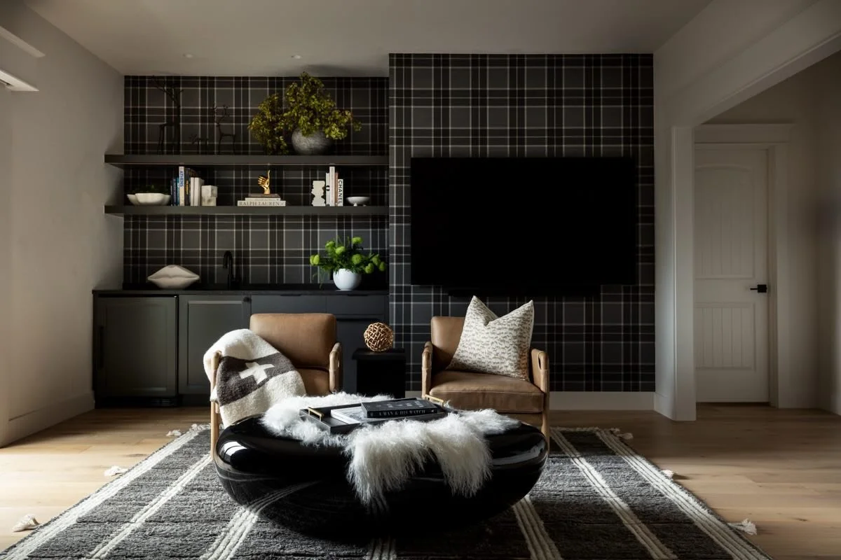 Here at Design Bar we love the power of layering, textiles, textures, and subtle pattern mixing. When a space is designed thoughtfully, contrast becomes calm, collected, and effortless.✨

Builder: @thefort.build 
Photographer: @chrismurrayproductions
