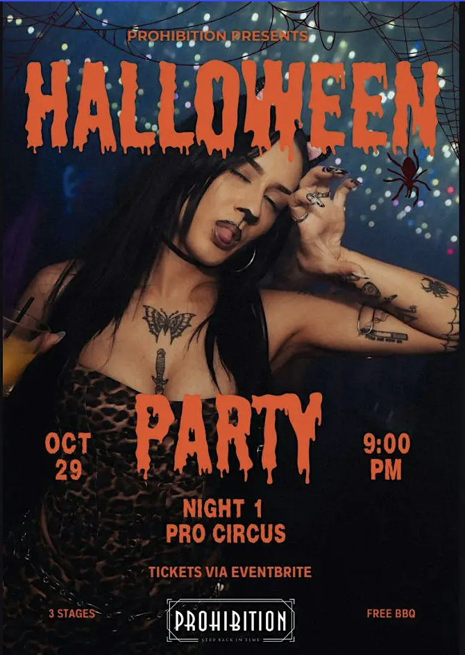 Prohibition Halloweekend | NIGHT 1