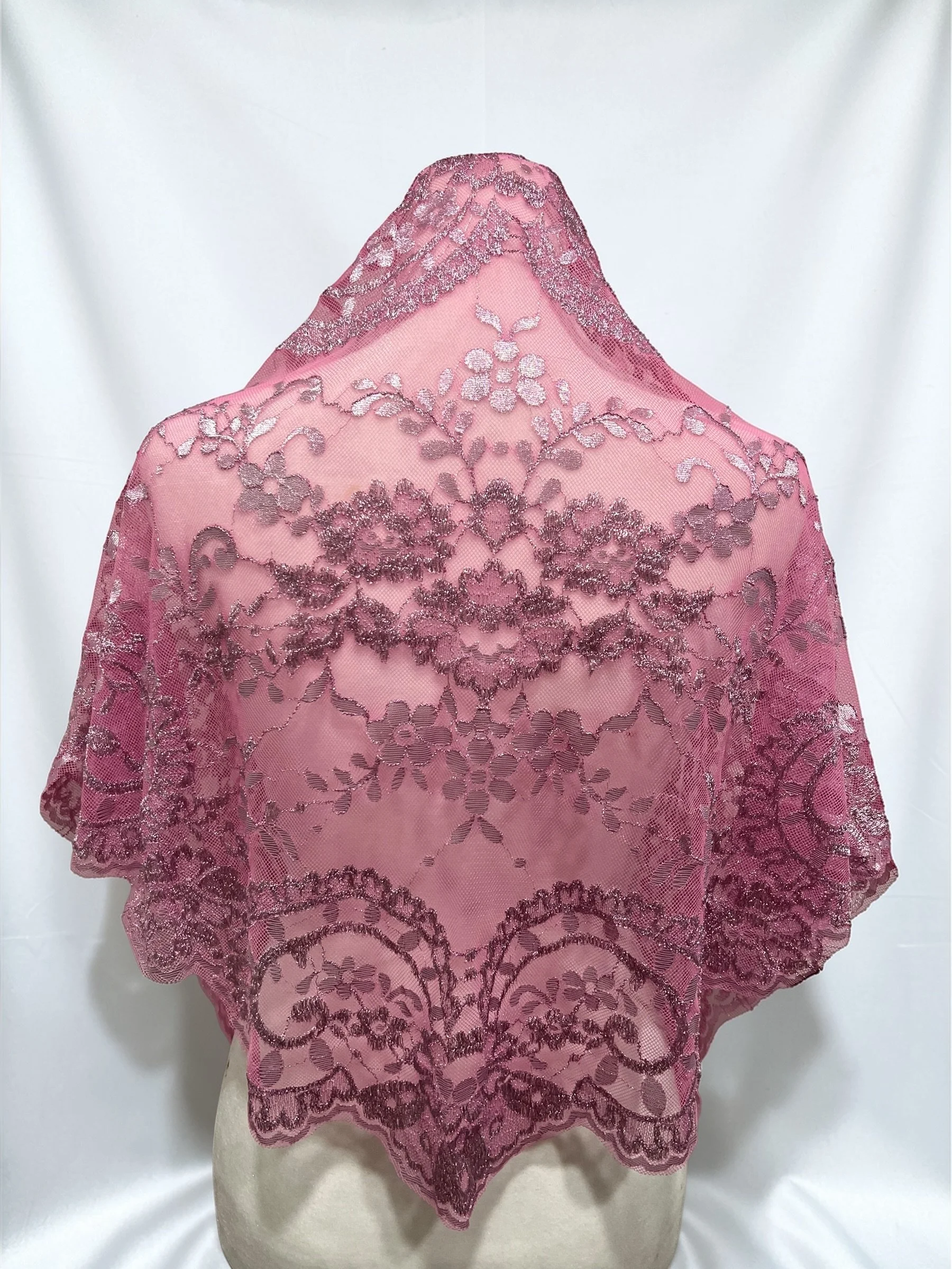 Silver Metallic / Pink Persa