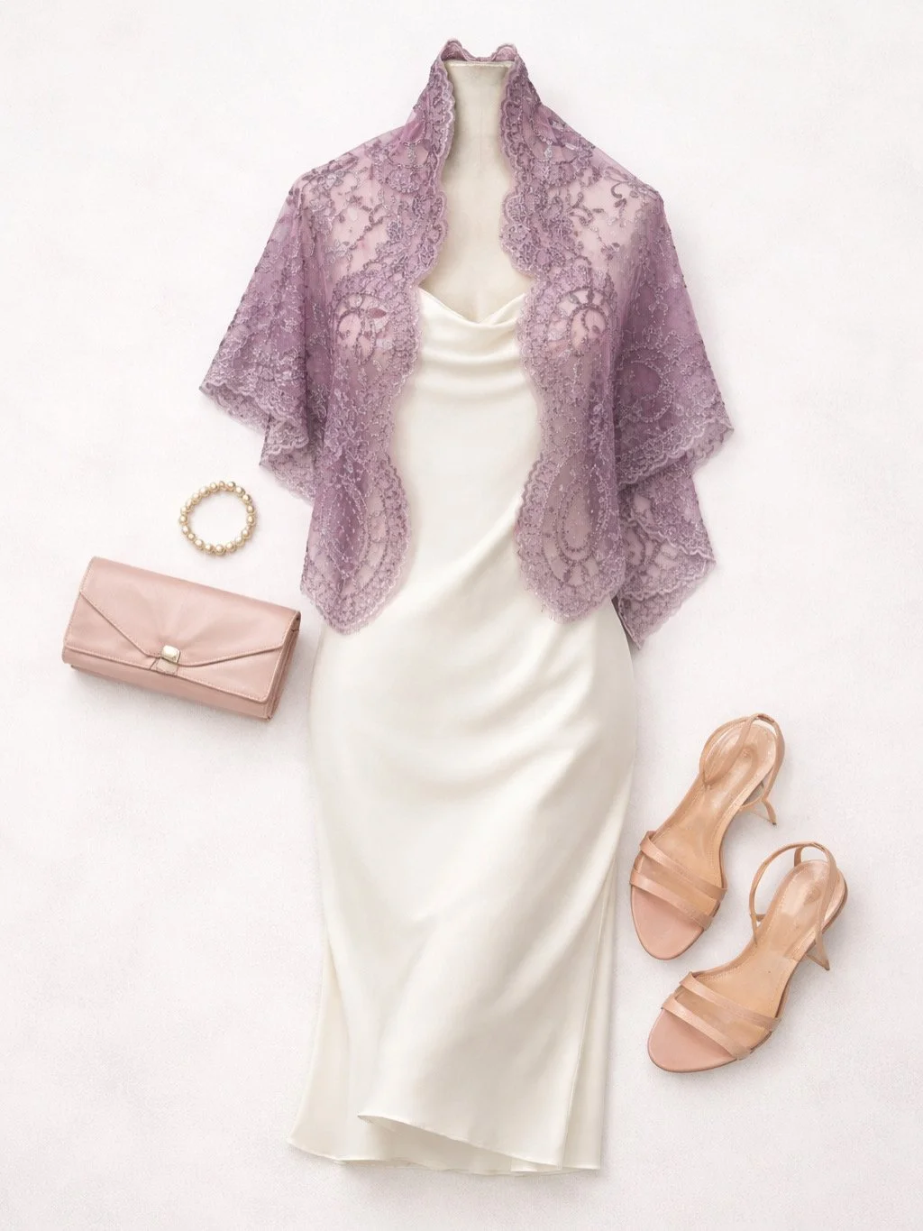 Medallion Silver Metallic / lavander