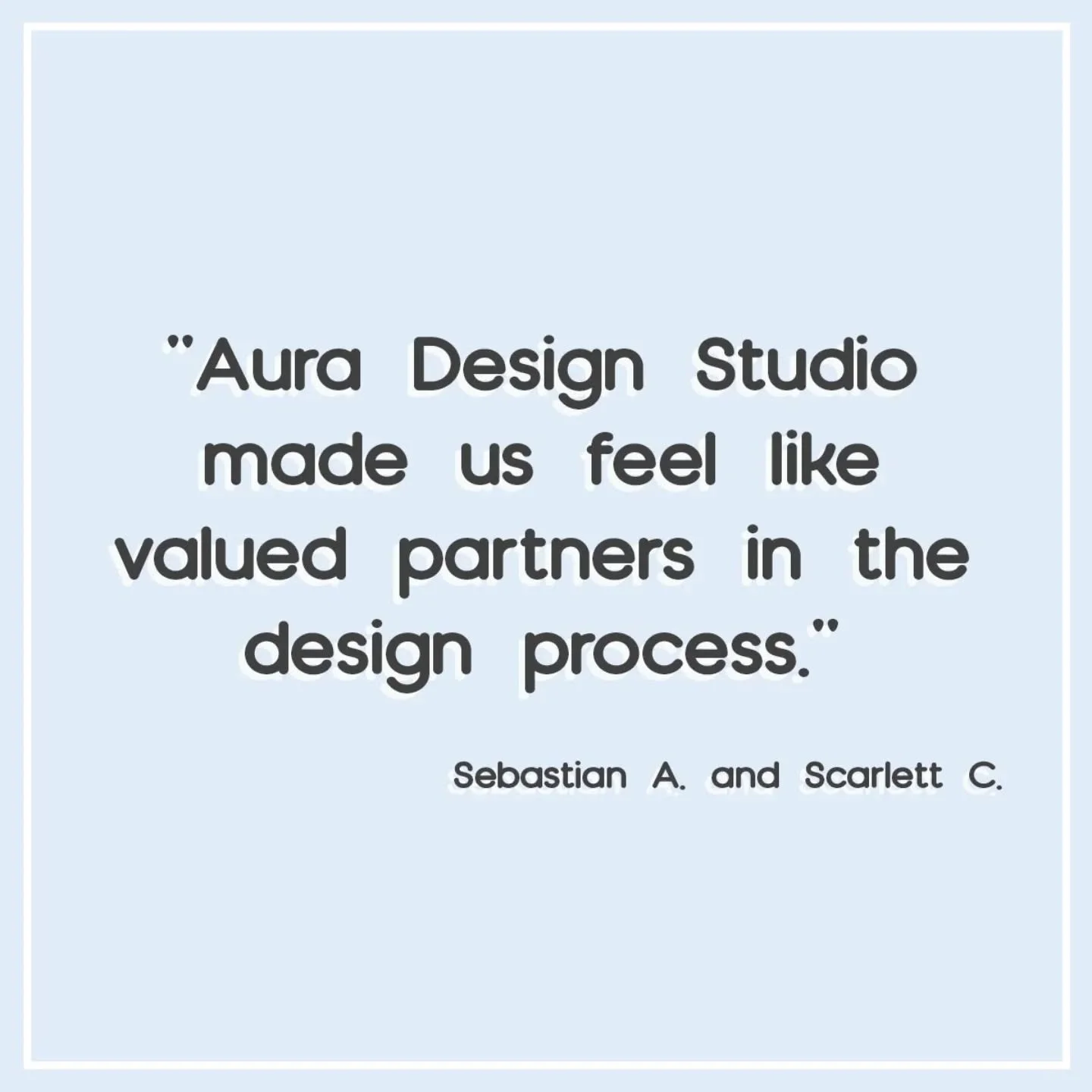 TESTIMONIAL⁣
⁣
Testimonial from Refract House capturing how we work as a team with you, listening at each and every step. This project is shaping up nicely on site in Wembley Downs - looking forward to sharing updates with you soon!⁣
⁣
#aura_designst