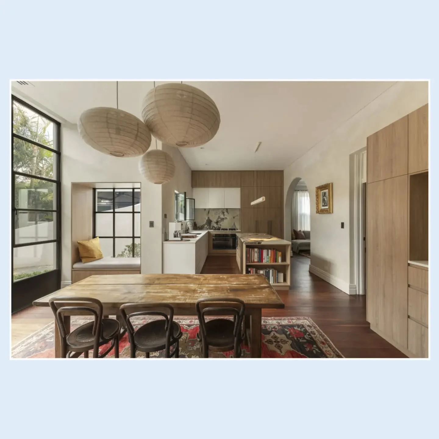 CRAFTED

By extending the space and remodeling the roof at Elevate Home we achieved a much better quality of light and connection to the outdoor living.

👷🏼&zwj;♂️ @litasmainstone
📷 @shainabostin

#waarchitect #interiorsperth #pertharchitecture #c