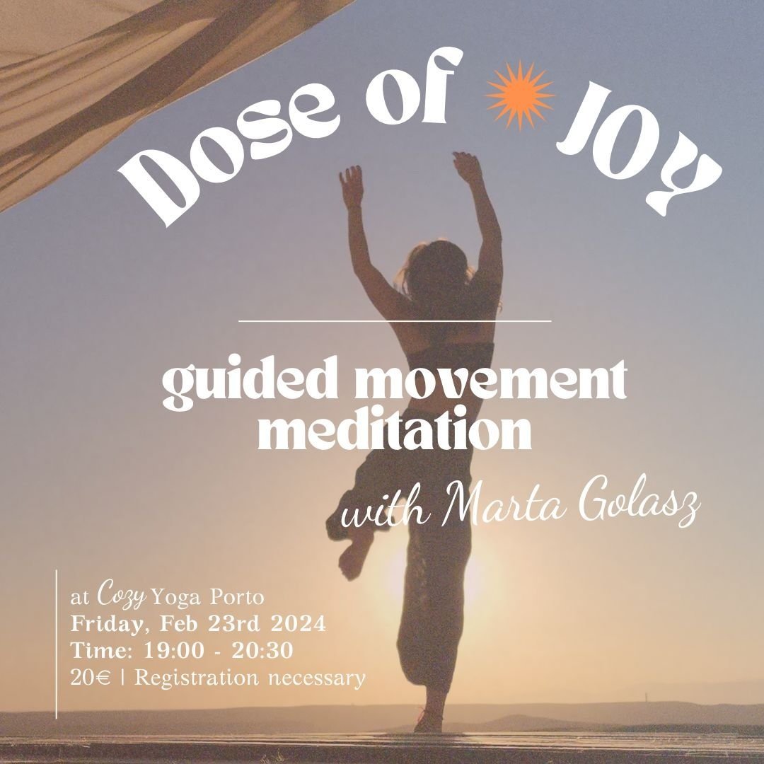 Dose of Joy: Guided Movement Meditation w/Marta