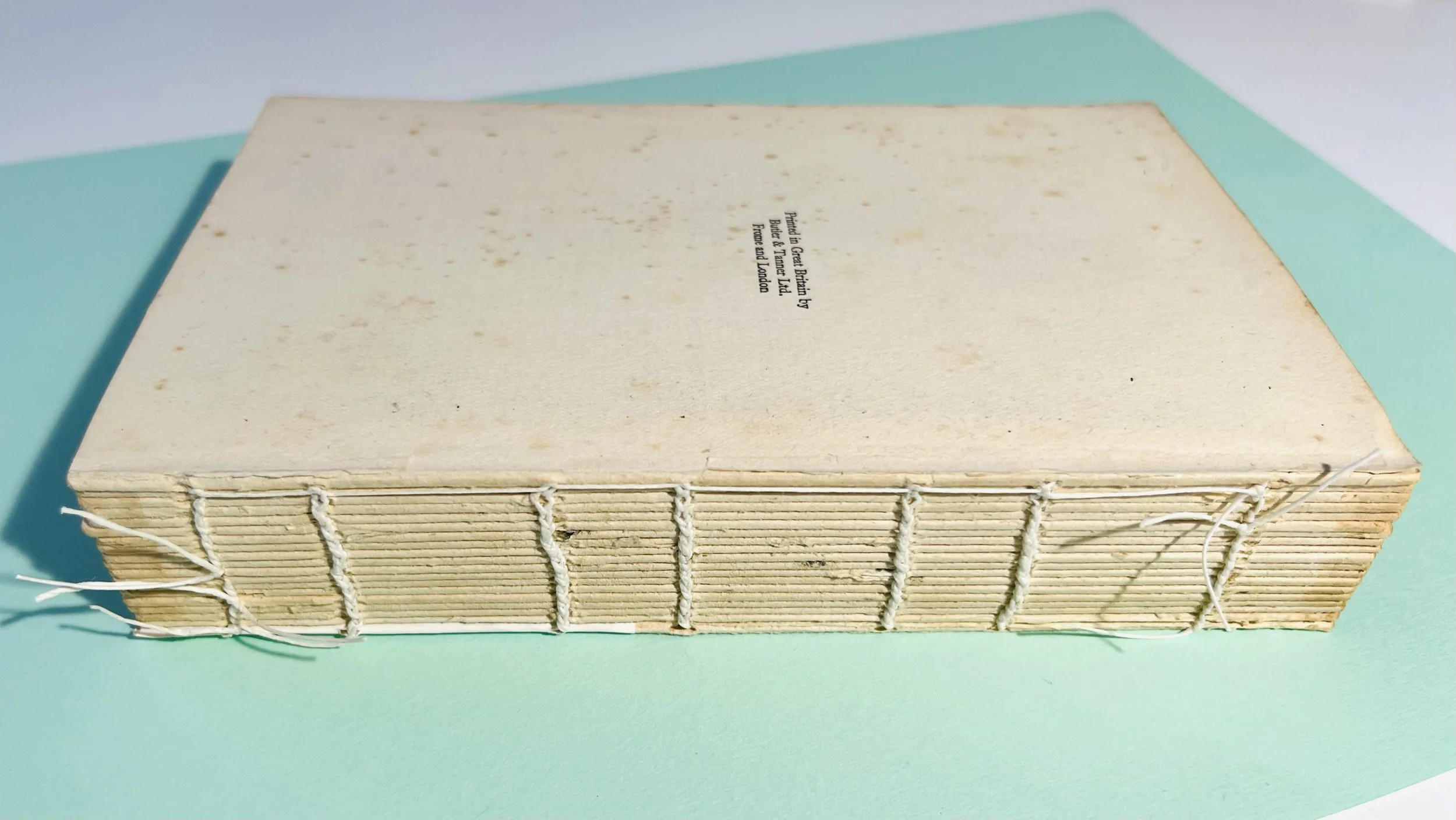 Book Restoration Project | Antique Book of Poetry