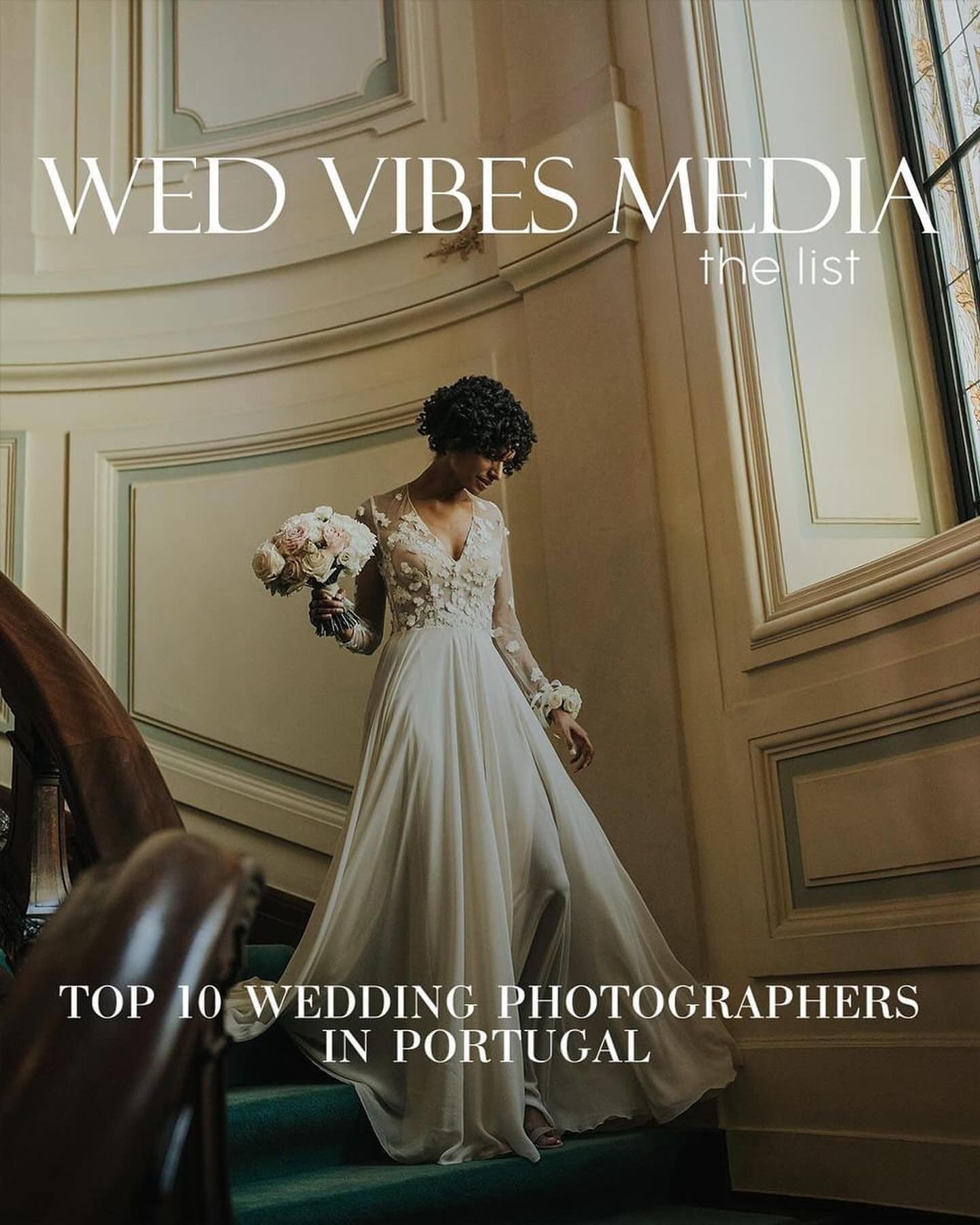 Beyond honored to be included in this incredible and talented list of Top 10 Wedding Photographers in Portugal by @wed_vibes 
Thank you 

#weddingphotography #portugalwedding #weddinginspiration