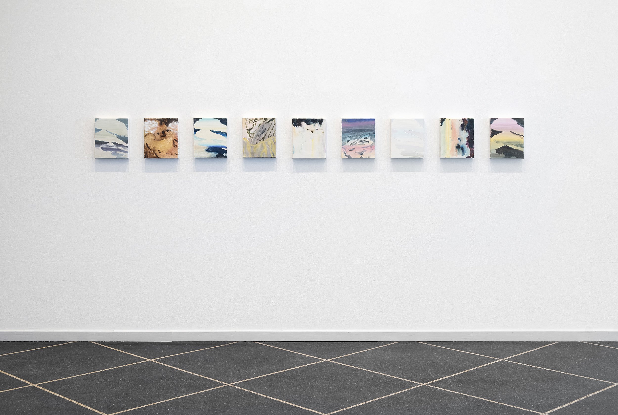  geMALT!, 2024, installation view, Galleri Susanne Ottesen, Copenhagen, DK  