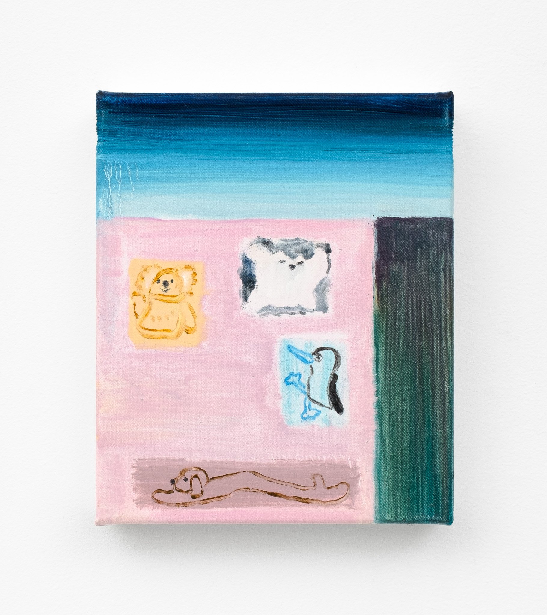  Oil on Canvas, 25 × 21 cm, 2023 