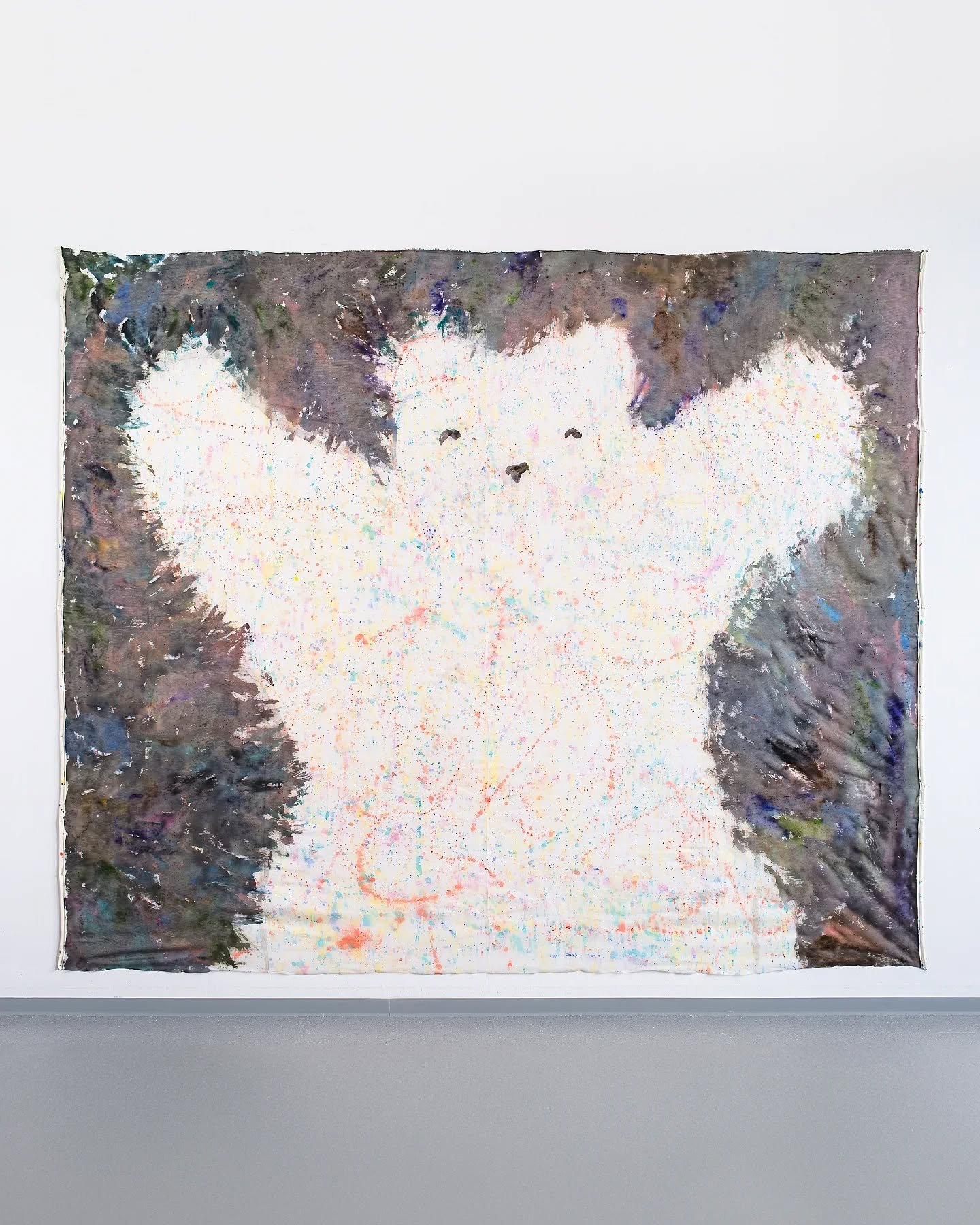 アイジイの おおきな ほうよう / Big Hug from Eisi&nbsp;
250 x 300 cm
acrylic on transparent fabric
2023

Part of &lsquo;Re: Yuya Honda's mobile advertising tent&rsquo; 🎪 shown at the Shimokitazawa International Puppet Festival 2024 in Tokyo 🇯🇵 &ndash; in collab