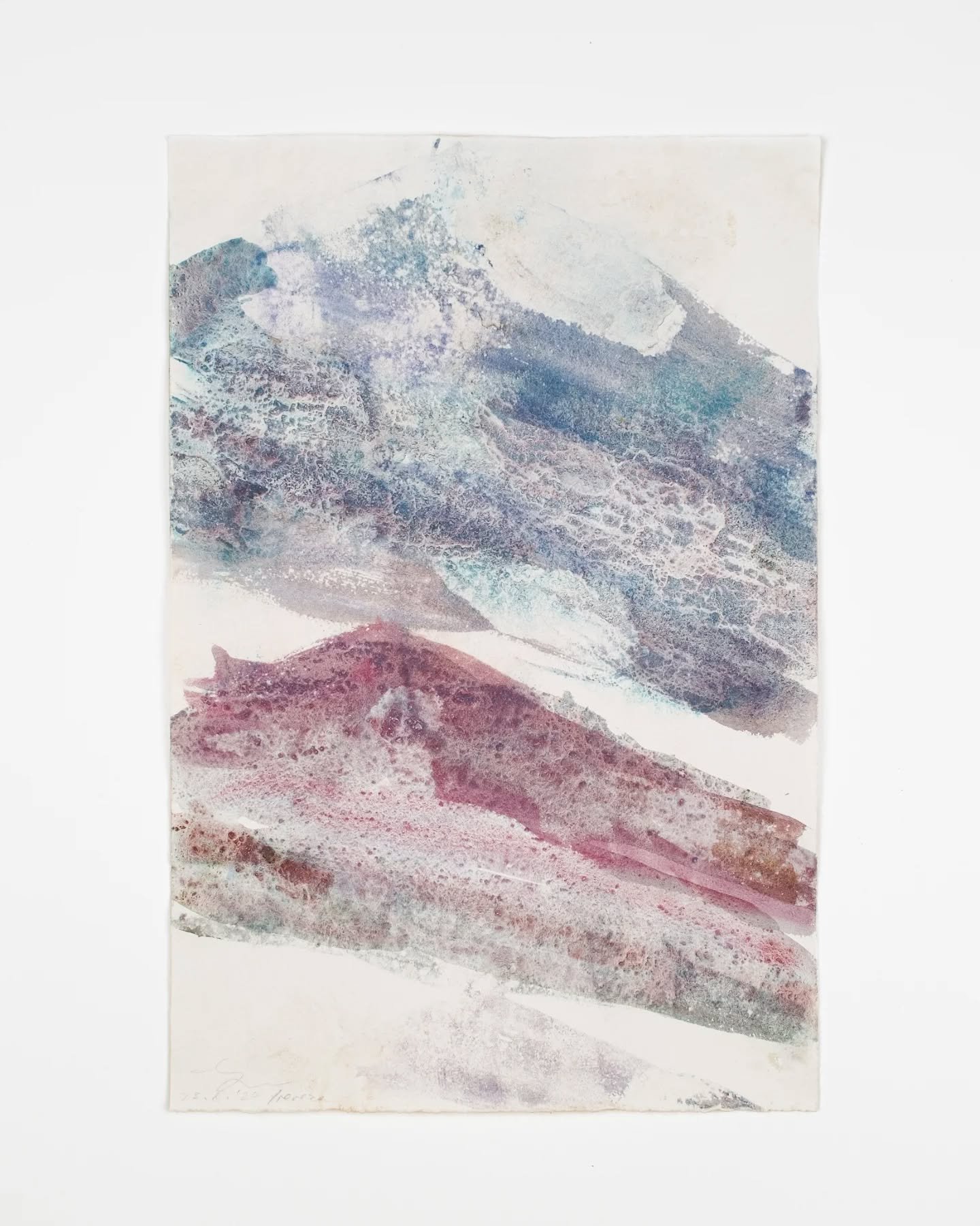 Preveza Reef Drawings 
watercolor on paper, 35&times;23,5 cm, 2024