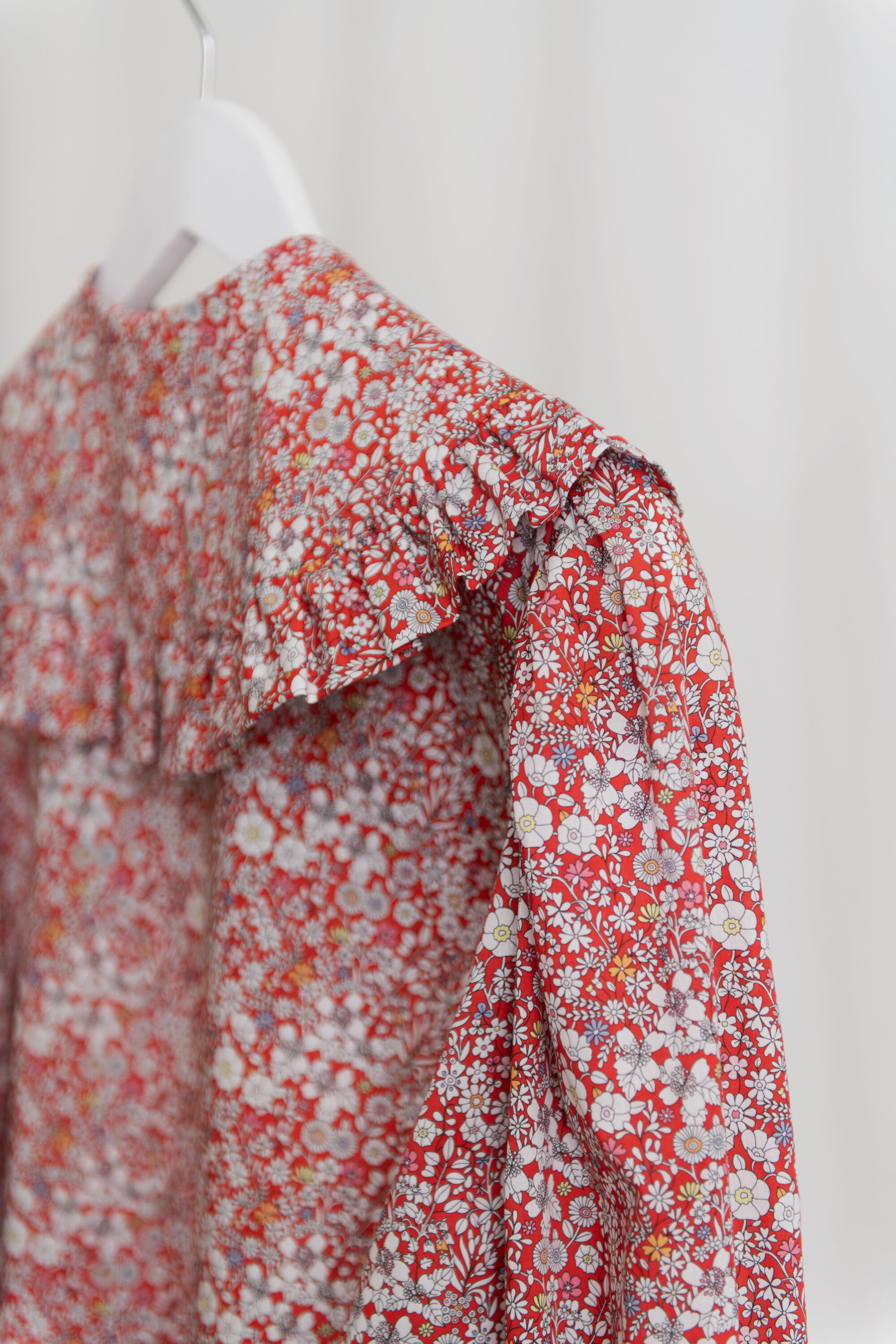 Sigrid Blouse - Red June Meadow — Sigrid Maria