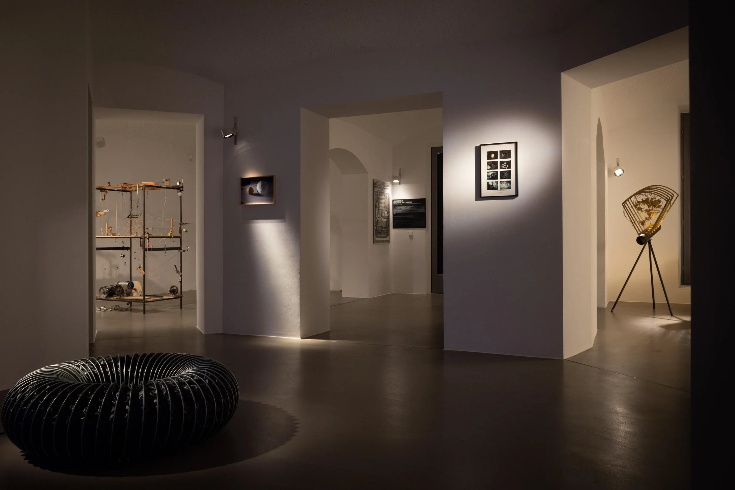 Exhibition View, It’s A World Machine. Kepler, Art & Cosmic Bodies 16 March – 10 September 2023, ERES Stiftung Munich