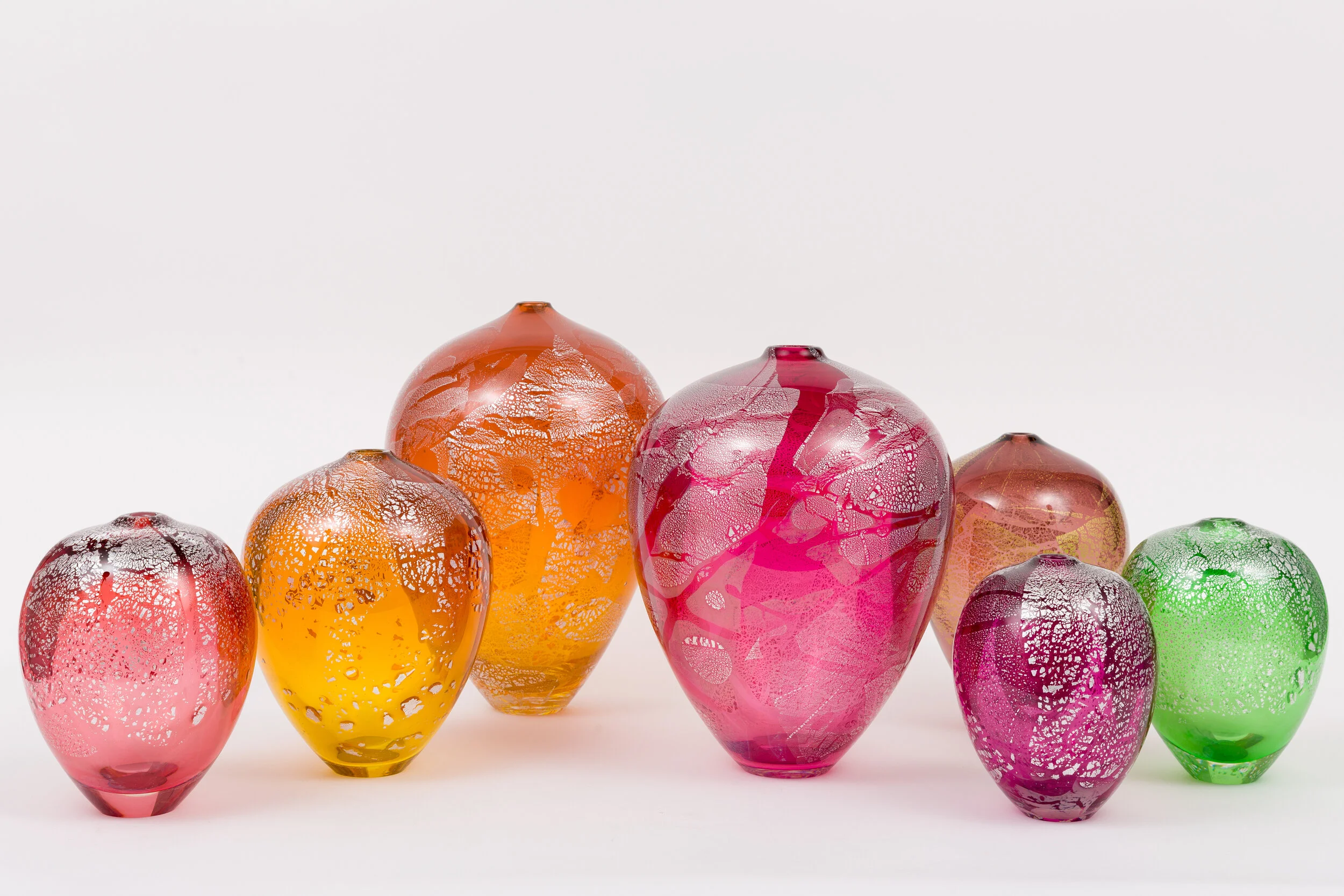 Precious Vessel series, 2018 by Cathryn Shillings 
Glass, 