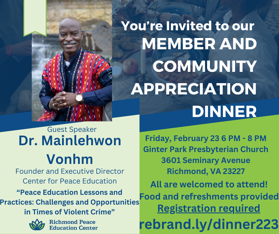 RPEC  Member and Community Appreciation Dinner