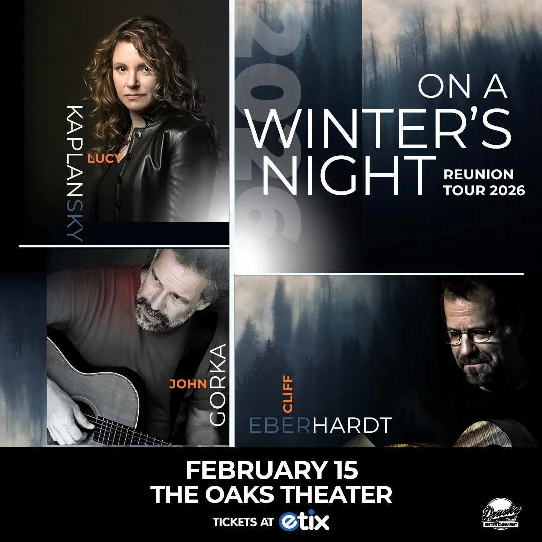 ON A WINTER’S NIGHT FEATURING CLIFF EBERHARDT, JOHN GORKA, LUCY KAPLANSKY