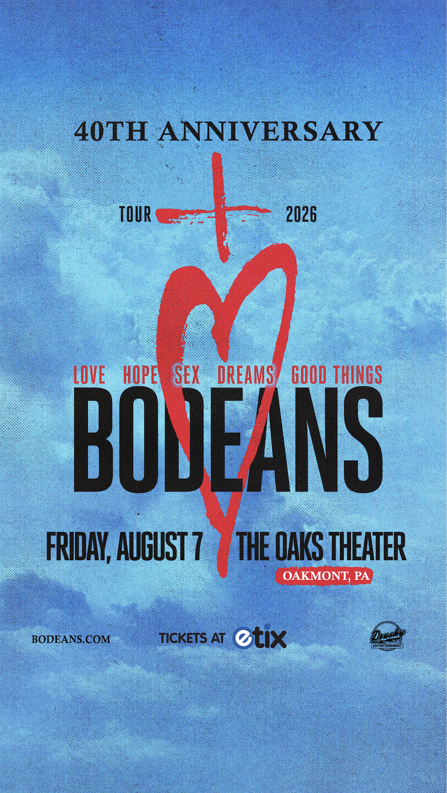 BoDeans: 40 years of Love &amp; Hope &amp; Sex &amp; Dreams...and Good Things